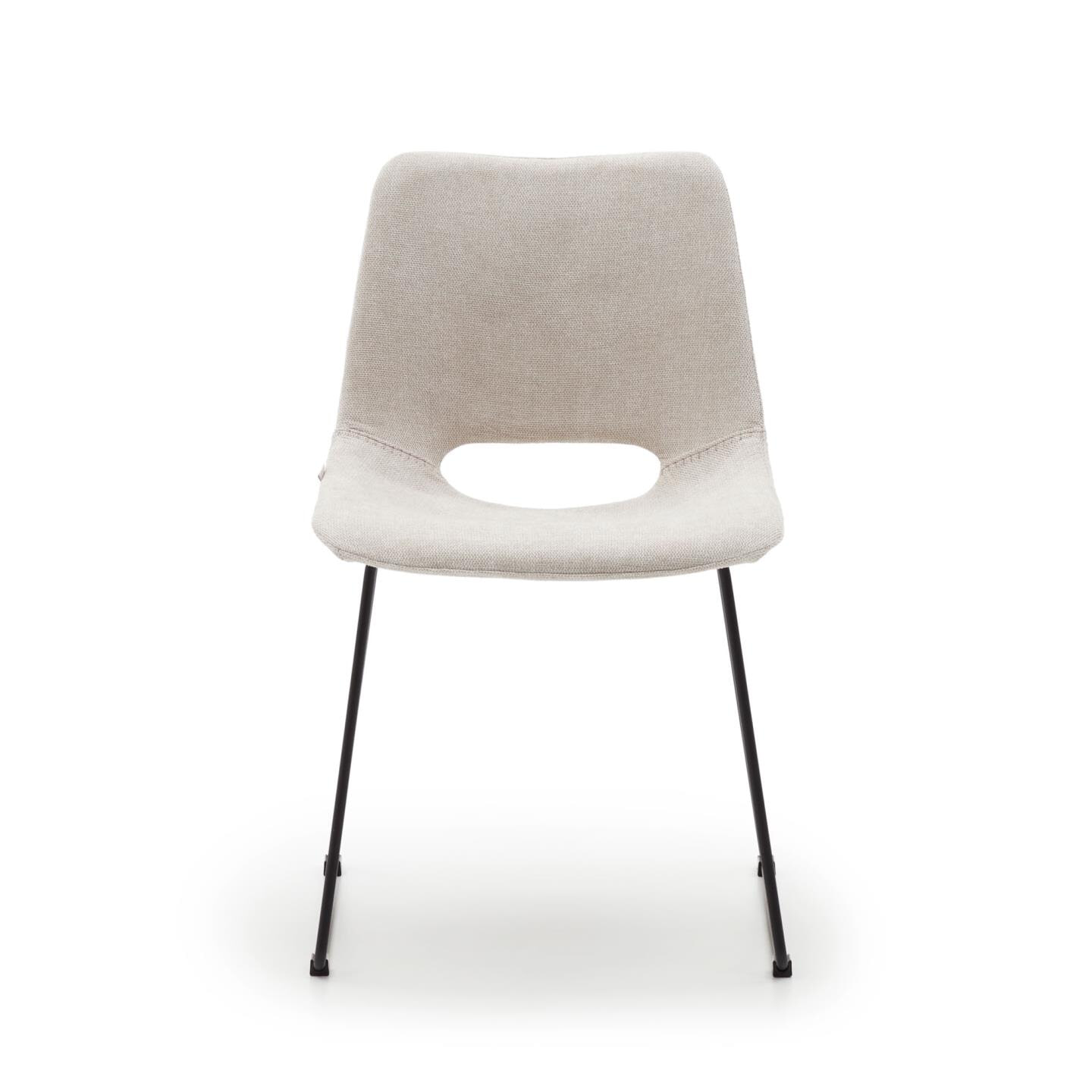 Kave Home Eetkamerstoel 'Zahara' kleur Beige