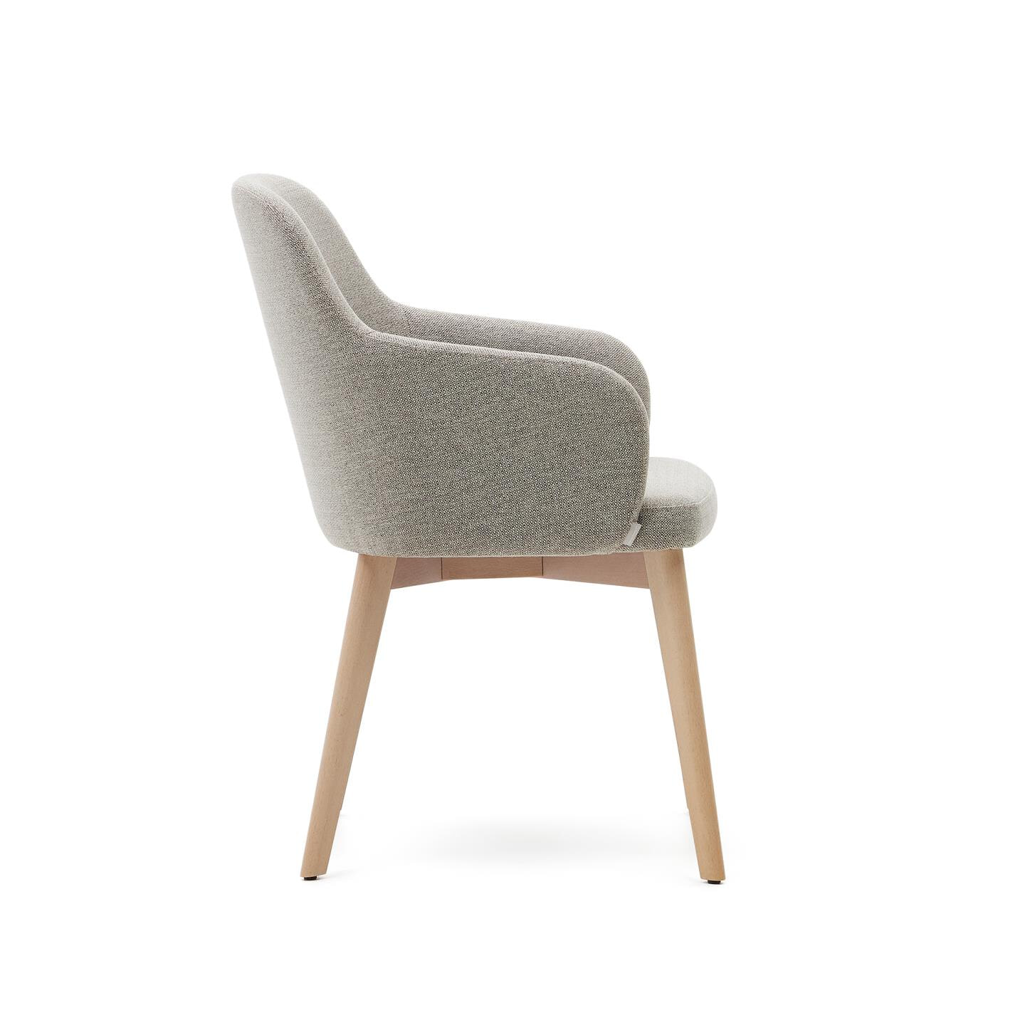 Kave Home Eetkamerstoel 'Nelida' kleur Bruin