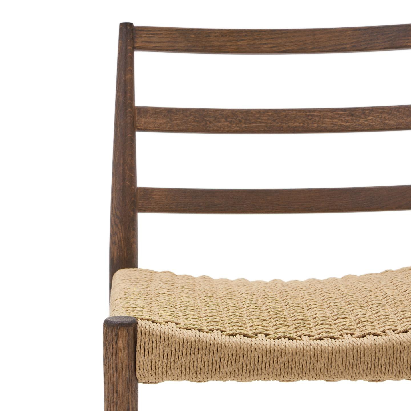 Kave Home Eetkamerstoel 'Analy' Eiken, kleur Walnoot