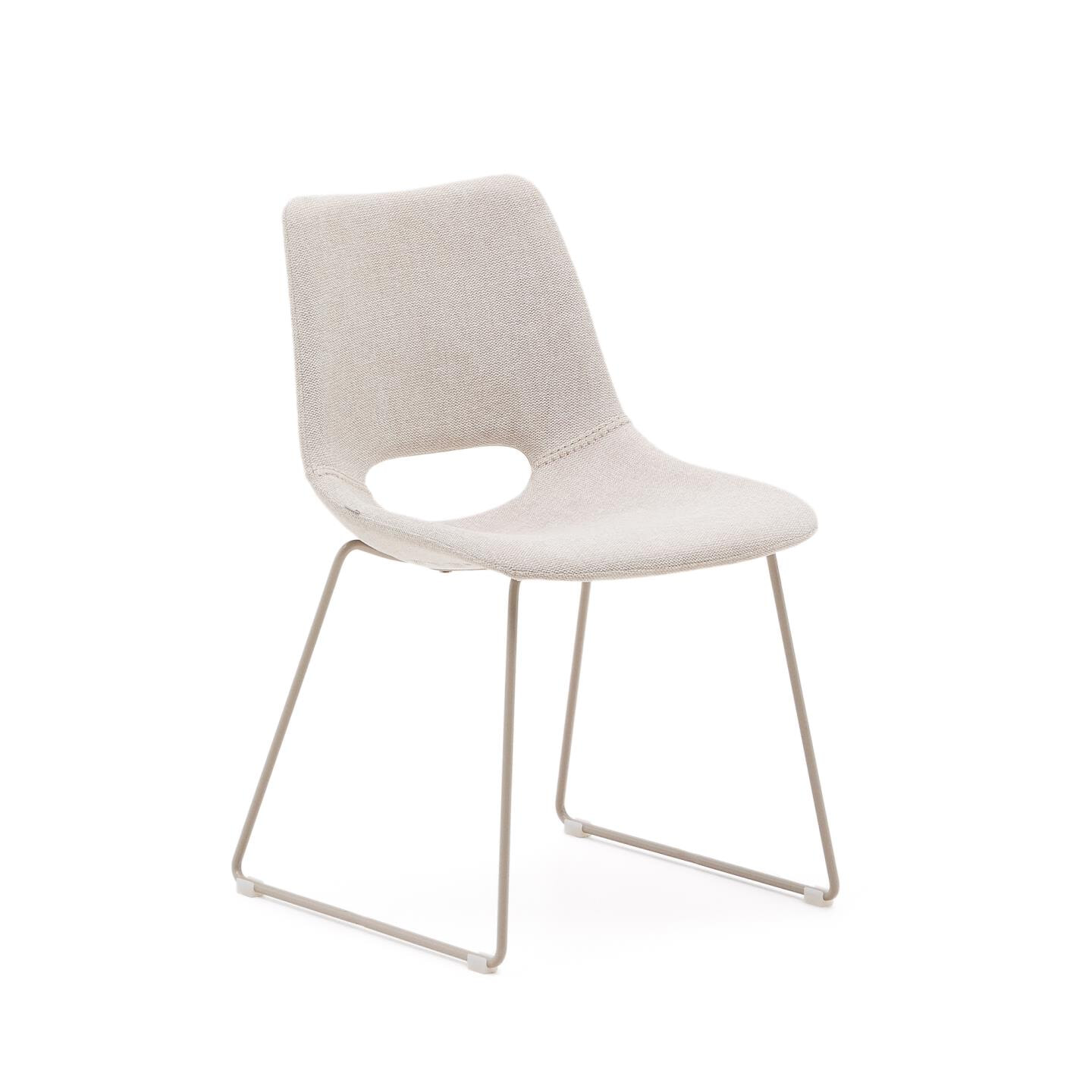Kave Home Eetkamerstoel Zahara - Beige