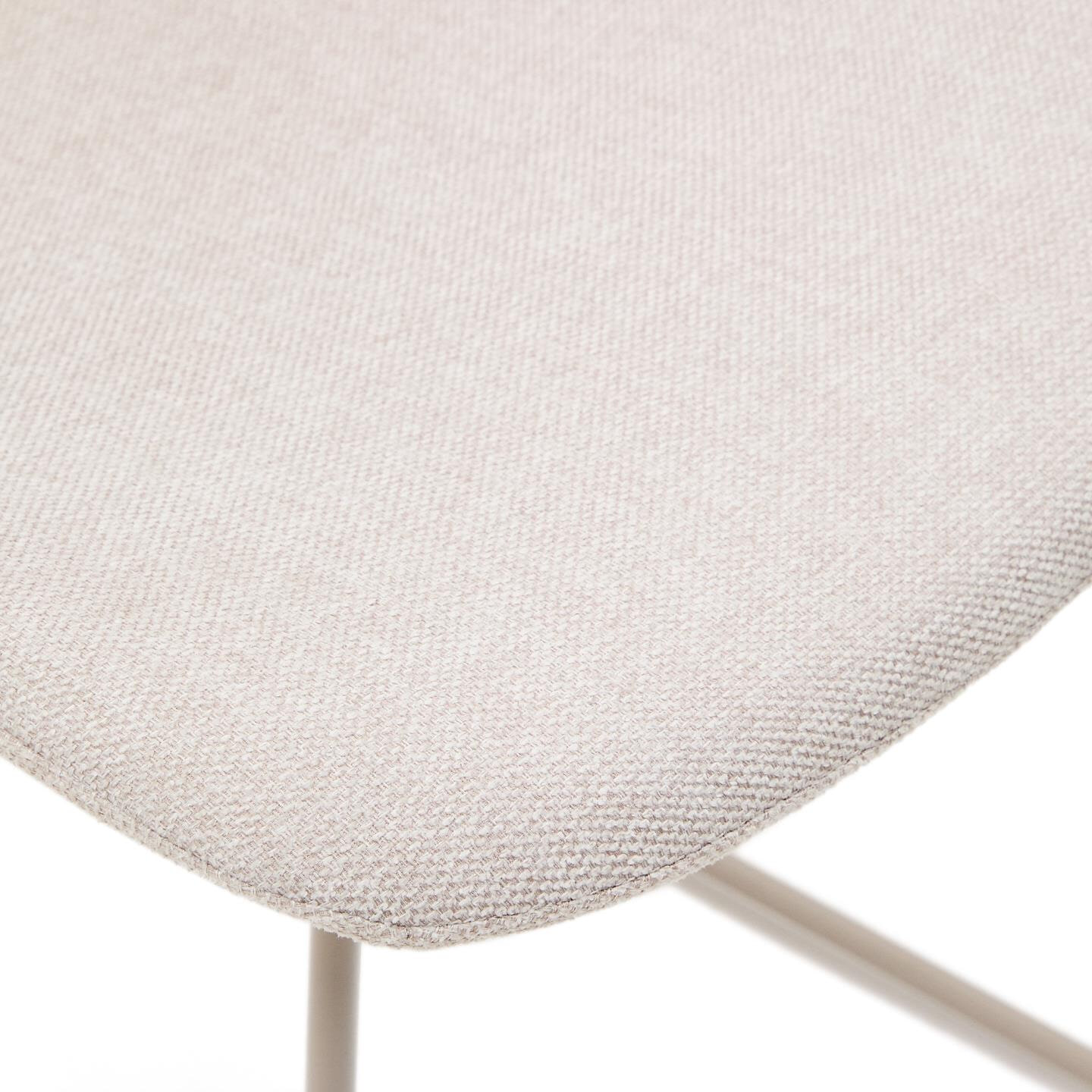 Kave Home Eetkamerstoel 'Zahara' kleur Beige