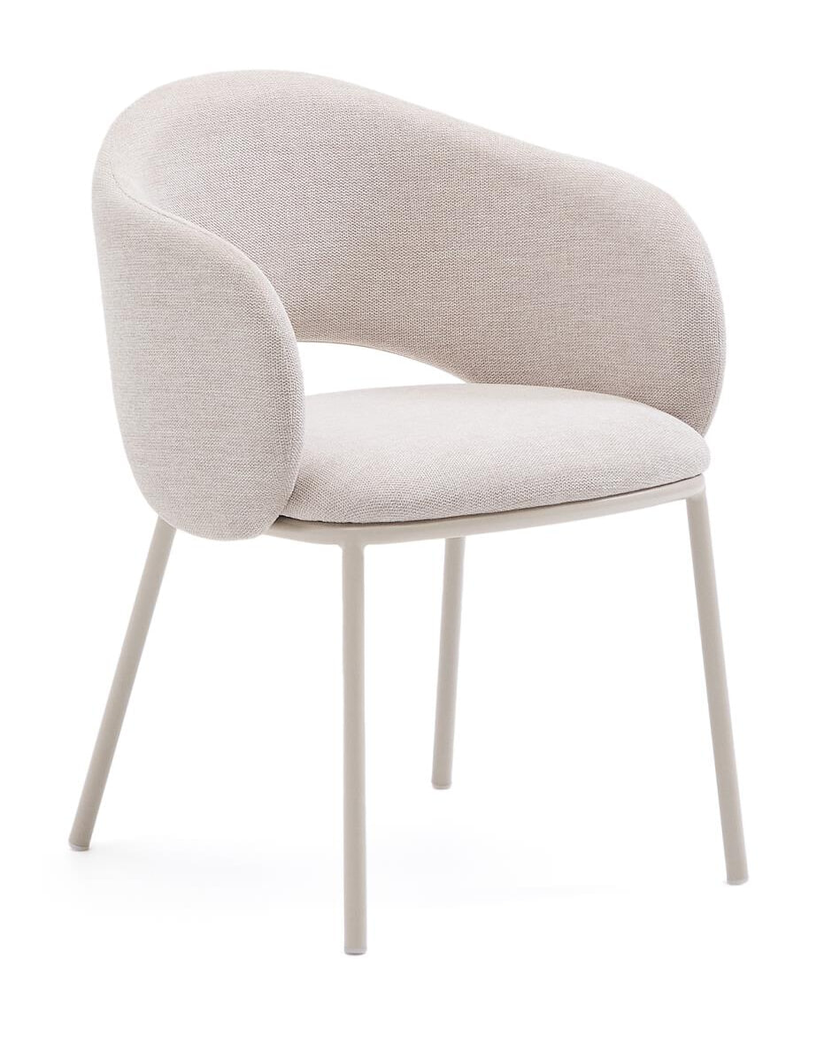 Beige eetkamerstoelen
