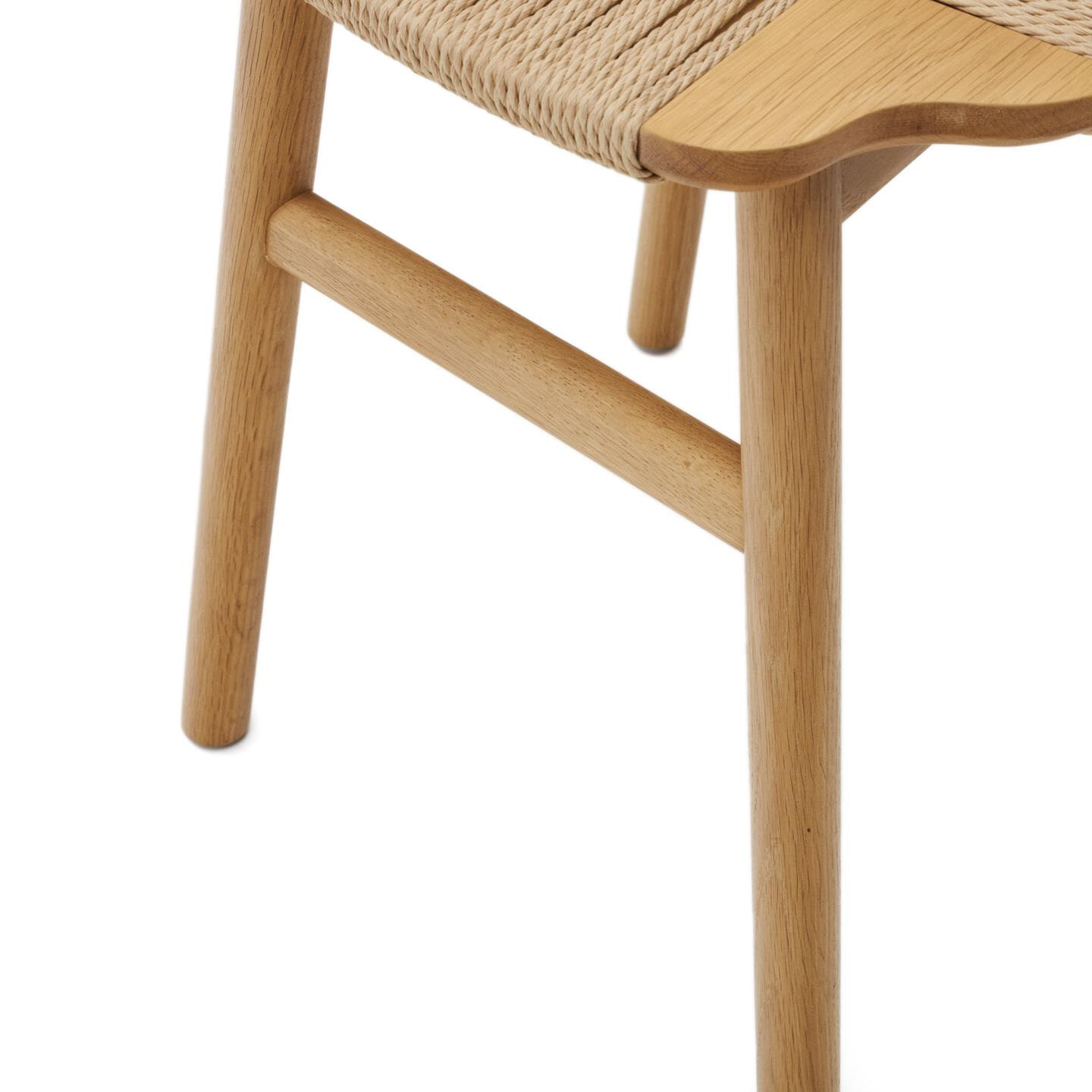 Kave Home Krukje 'Enit' Eikenhout, kleur Naturel
