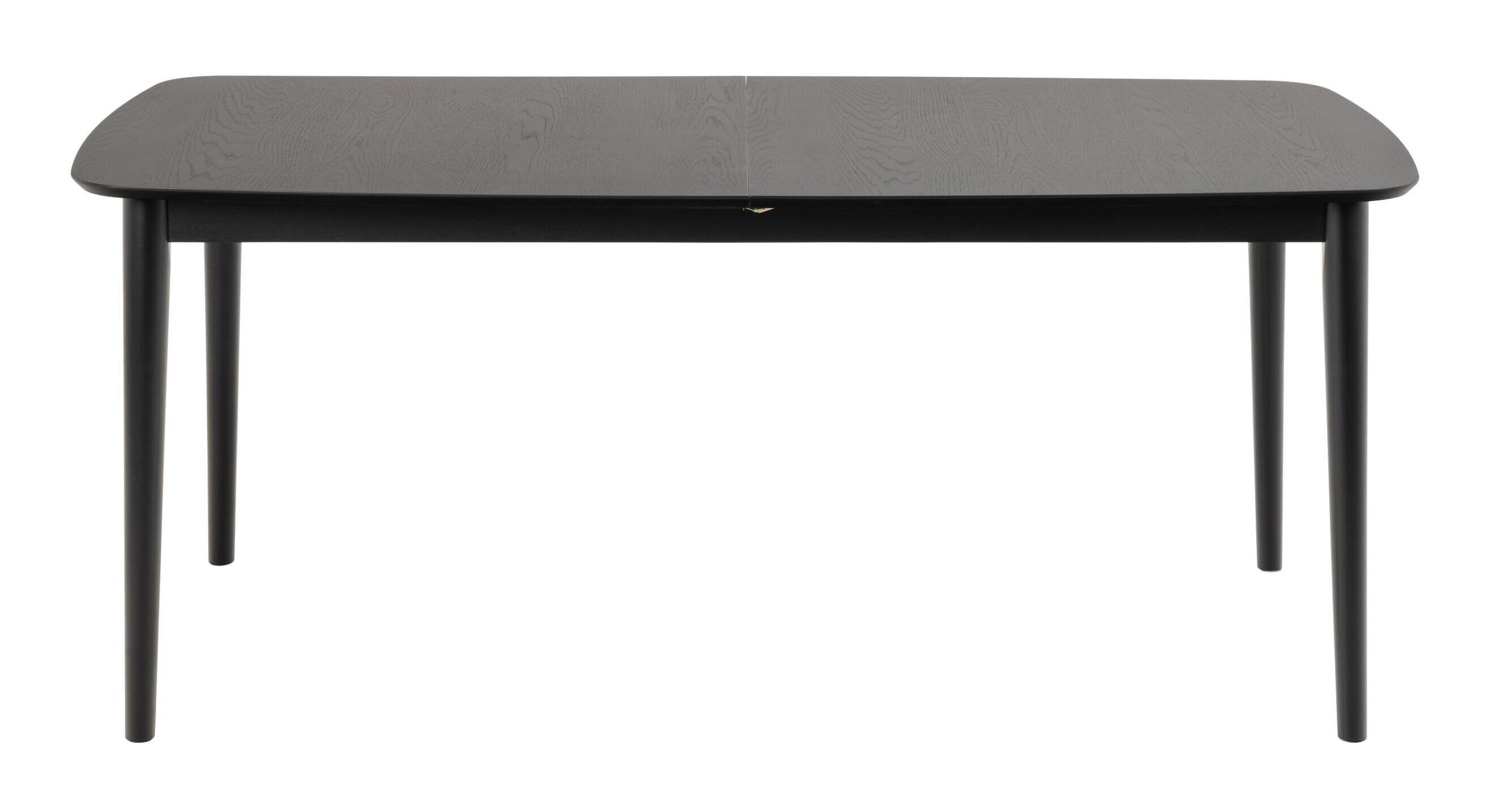 Bendt Uitschuifbare Eettafel 'Montreux' Eiken 180-219 x 90cm, kleur zwart