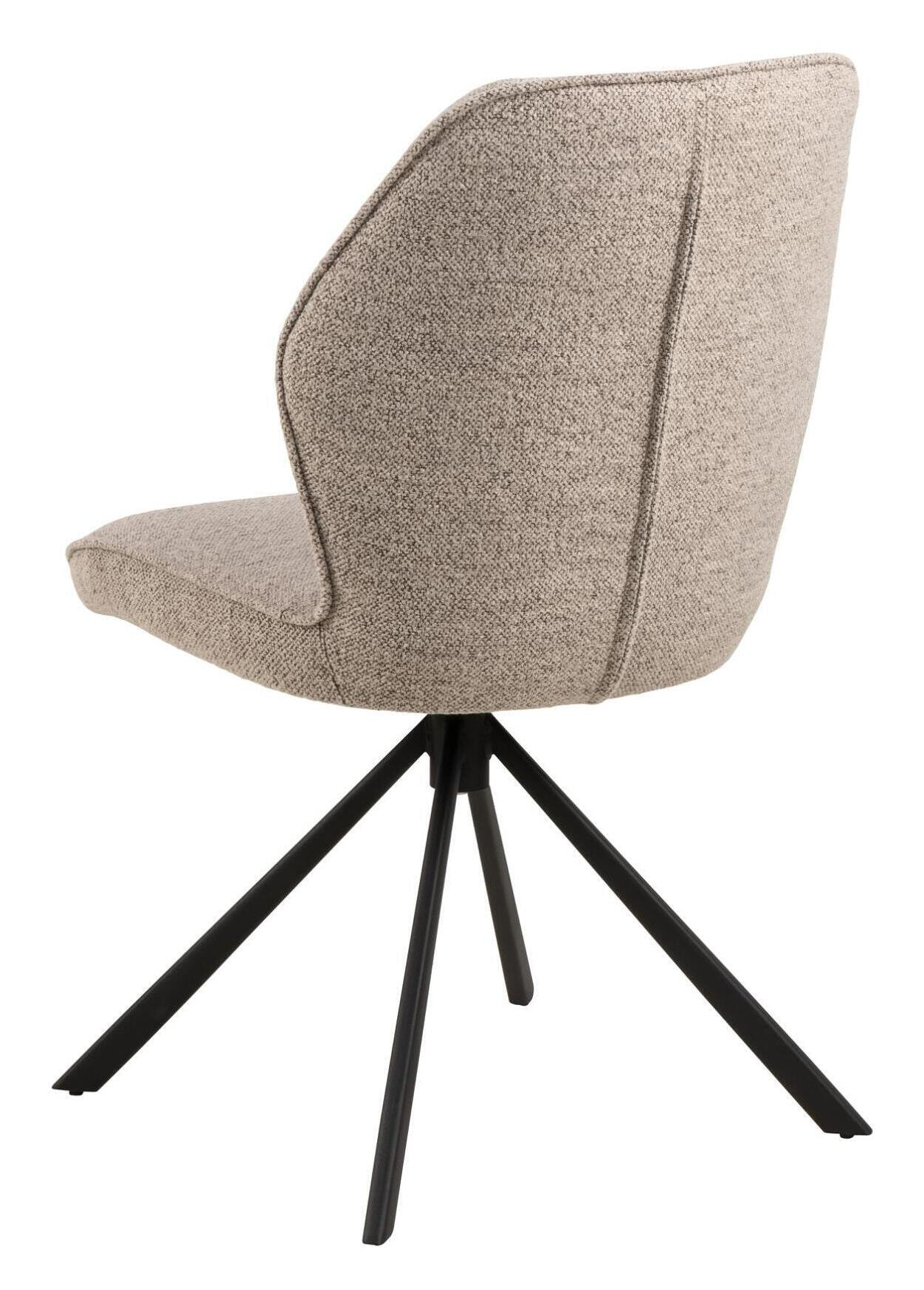 Bendt Draaibare Eetkamerstoel 'Chandler' Bouclé, kleur Beige