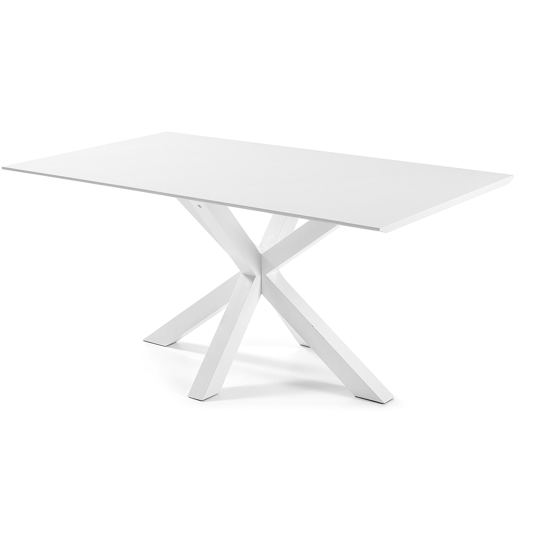 Kave Home Eettafel 'Argo' Wit, 180 x 100cm