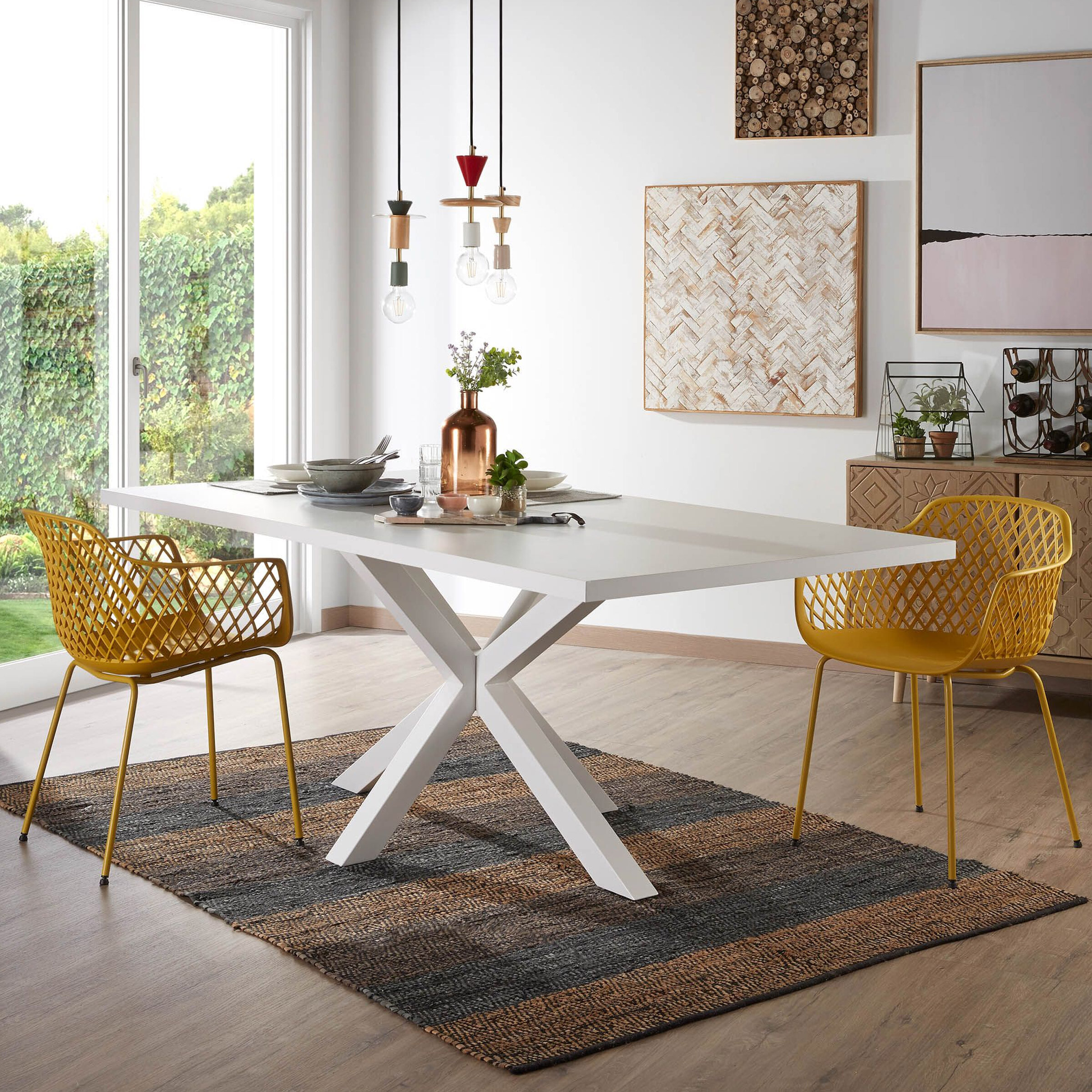 Kave Home Eettafel 'Argo' Wit