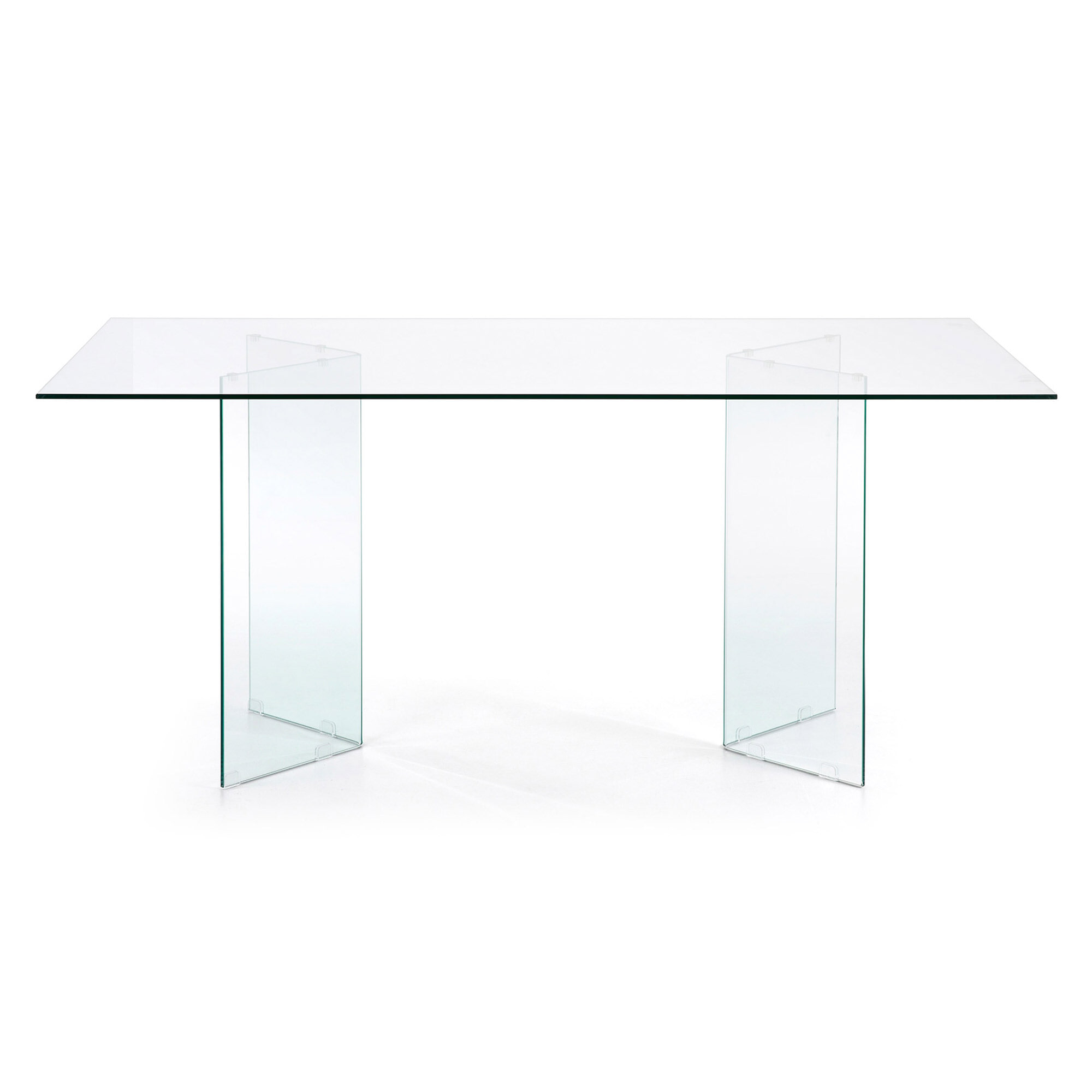 Kave Home Glazen Eettafel 'Burano', 180 x 90 cm
