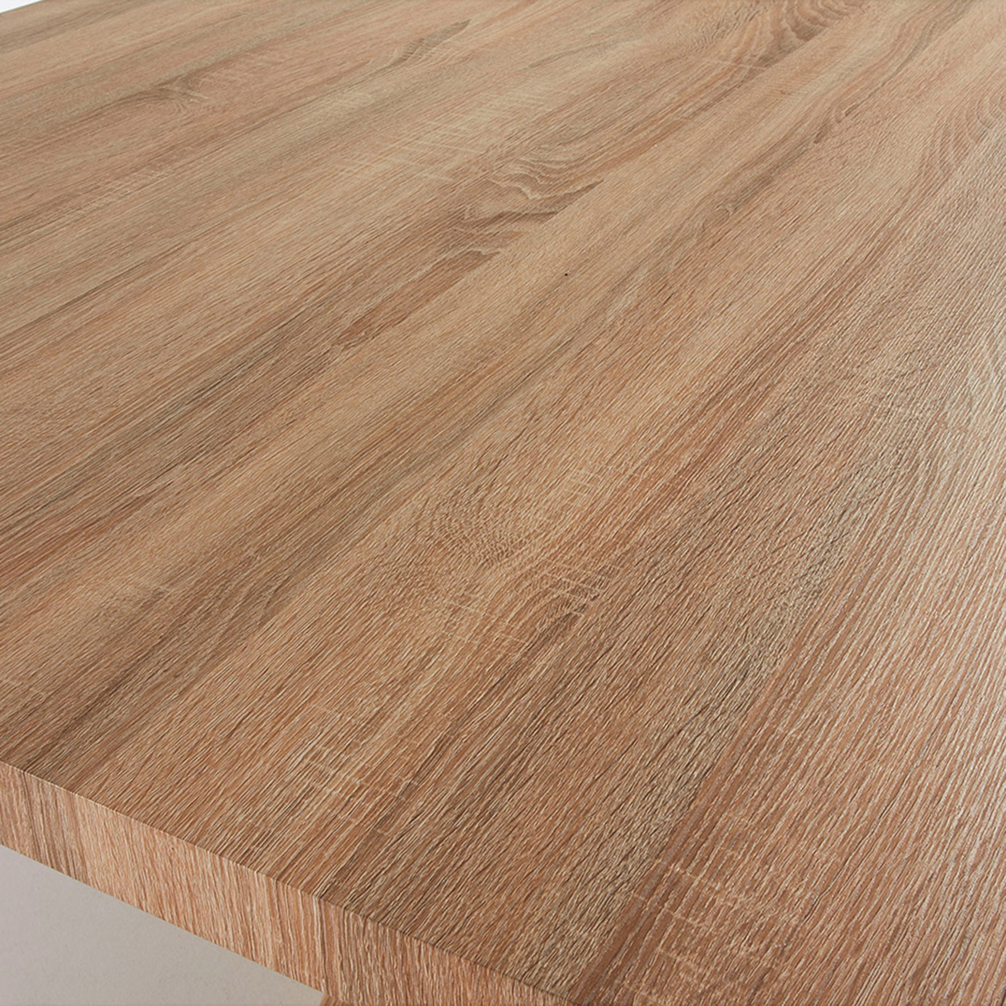 Kave Home Eettafel 'Argo' Eikenlook, 180 x 100cm, kleur Naturel