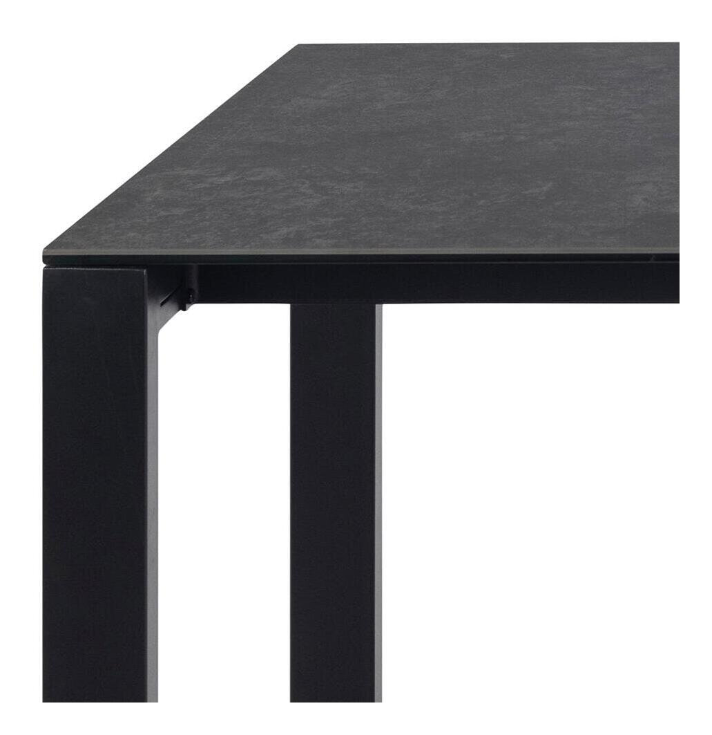 Bendt Eettafel 'Latandra' Keramiek, 200 x 90cm, kleur Zwart