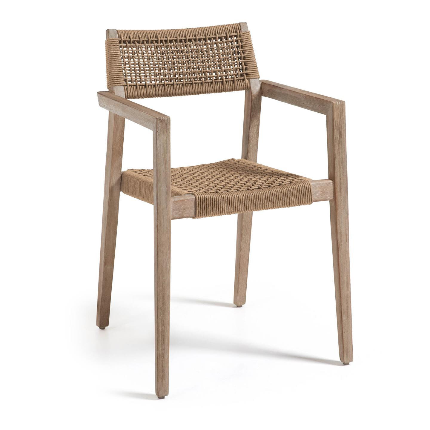 Kave Home Tuin / Eetkamerstoel 'Vetter' kleur Beige Kave Home Tuin / Eetkamerstoel 'Vetter' kleur Beige