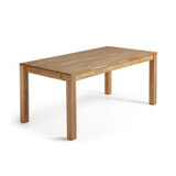Kave Home uitschuifbare eettafel 'Isbel' eiken naturel, 120-200 x 75cm