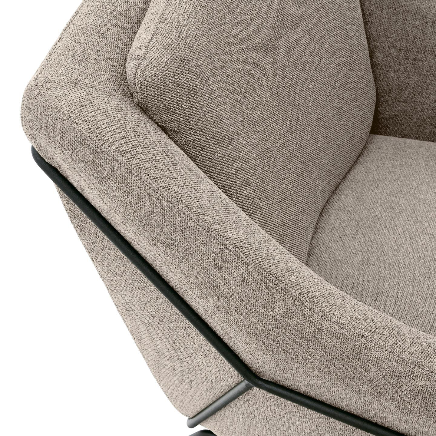 Kave Home Fauteuil 'Brida' kleur Beige