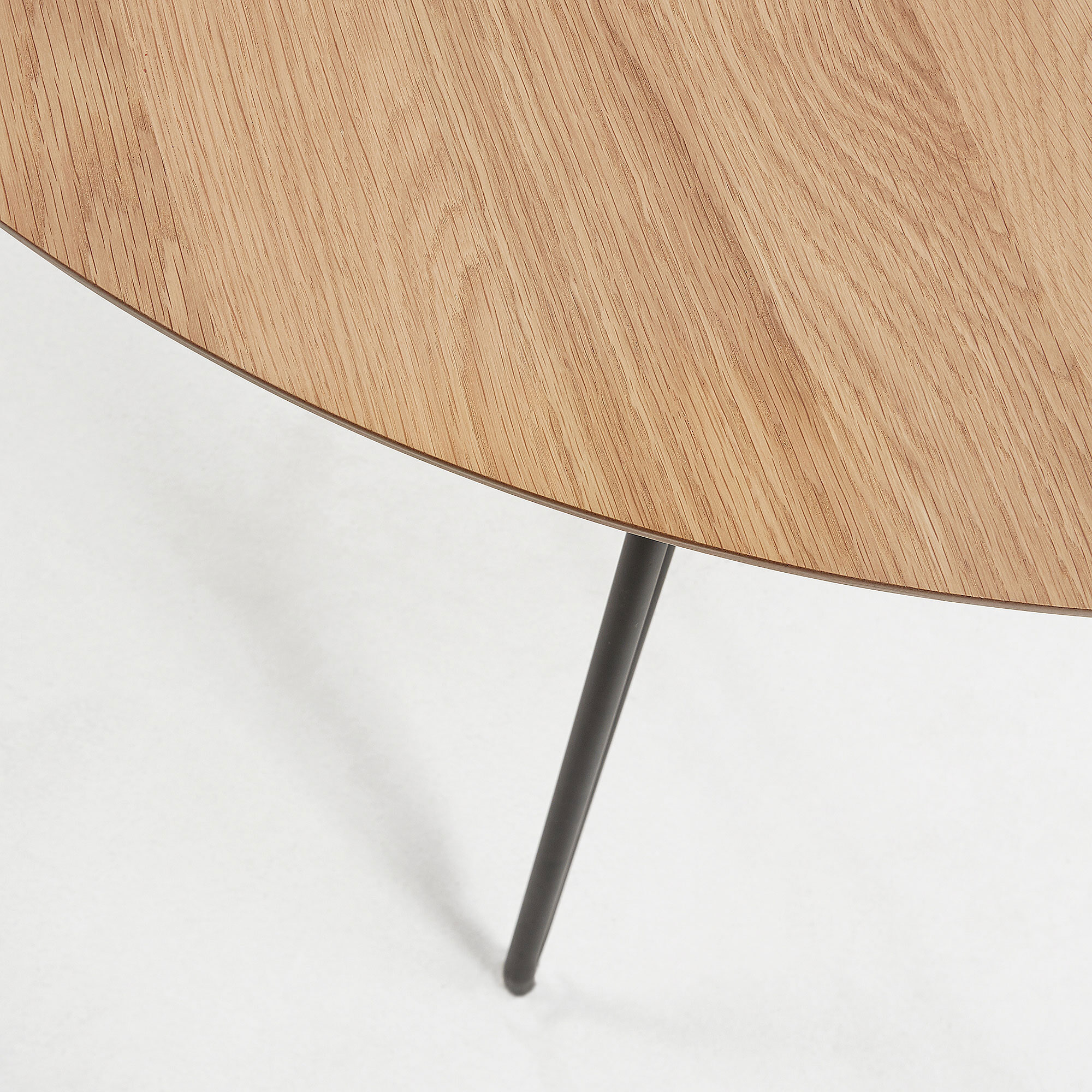 Kave Home Uitschuifbare Ronde Eettafel 'Novac' Ø120 x 120 - 200cm