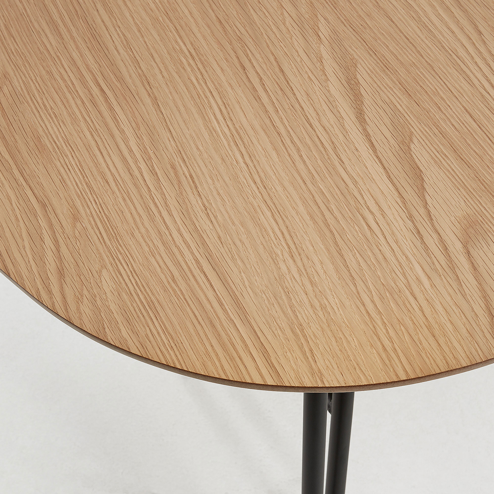 Kave Home Uitschuifbare Ovale Eettafel 'Novac' 140 - 220 x 90cm