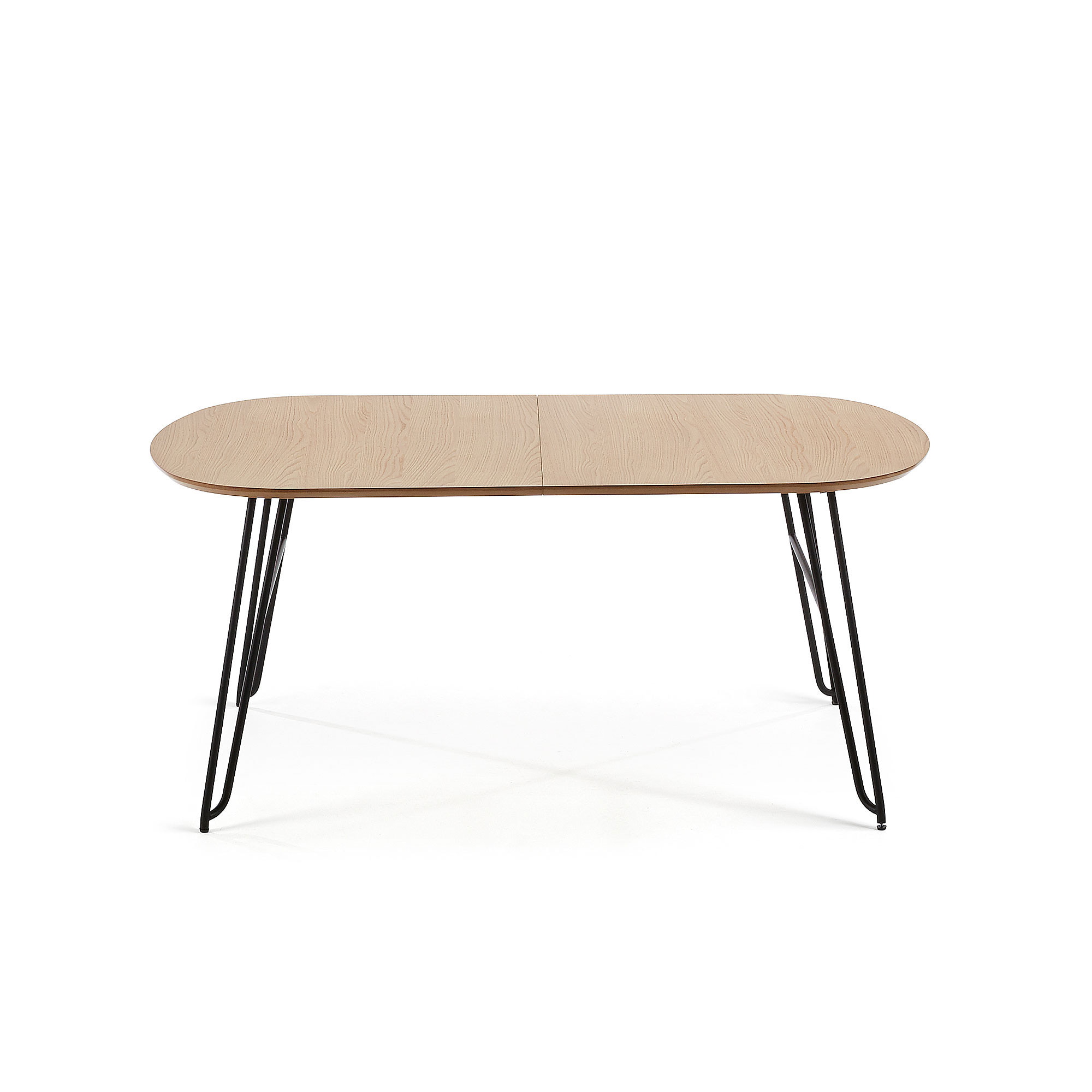 Kave Home Uitschuifbare Ovale Eettafel 'Novac' 170 - 320 x 100cm