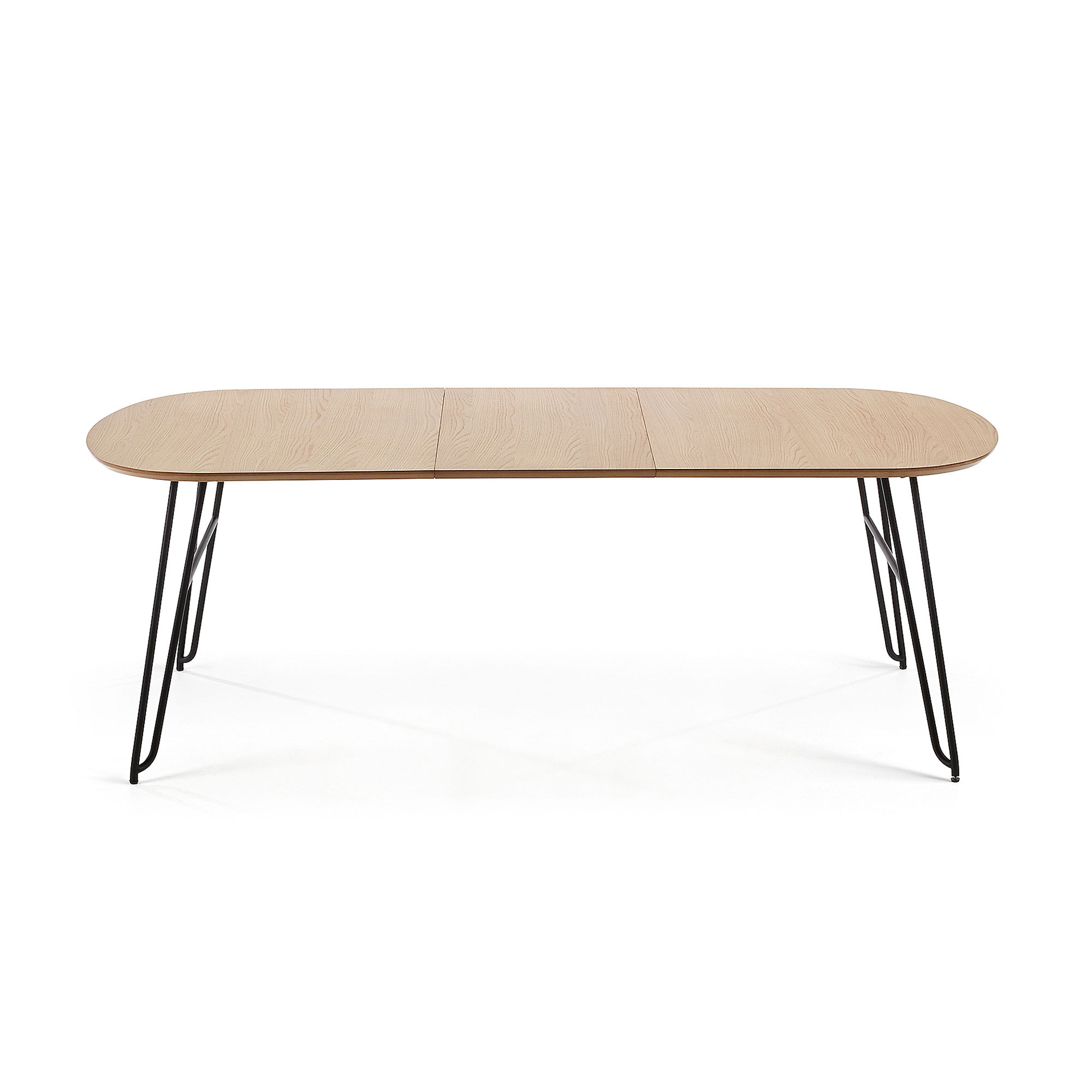 Kave Home Uitschuifbare Ovale Eettafel 'Novac' 170 - 320 x 100cm