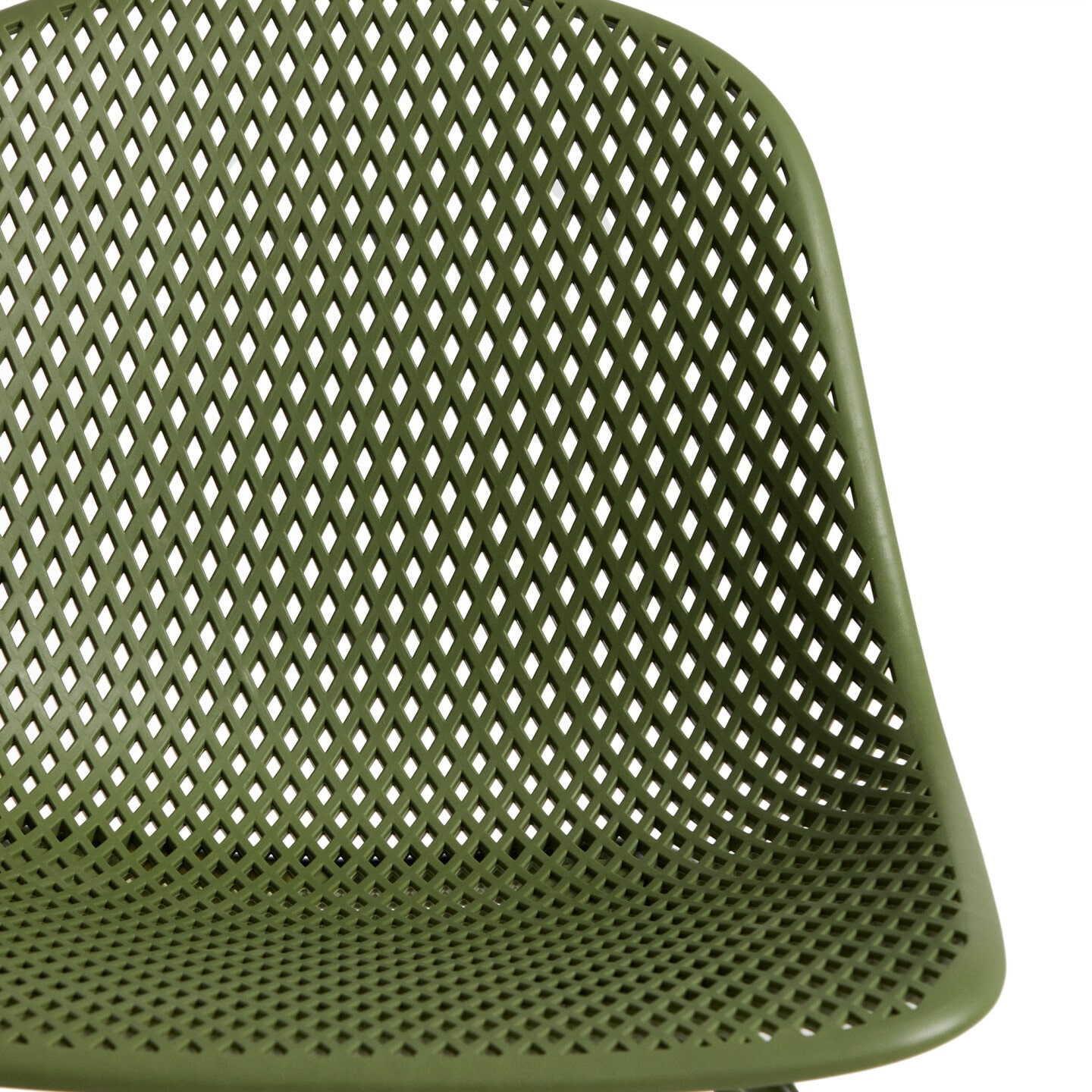 Kave Home Barkruk 'Quinby' kleur Groen (zithoogte 75cm)