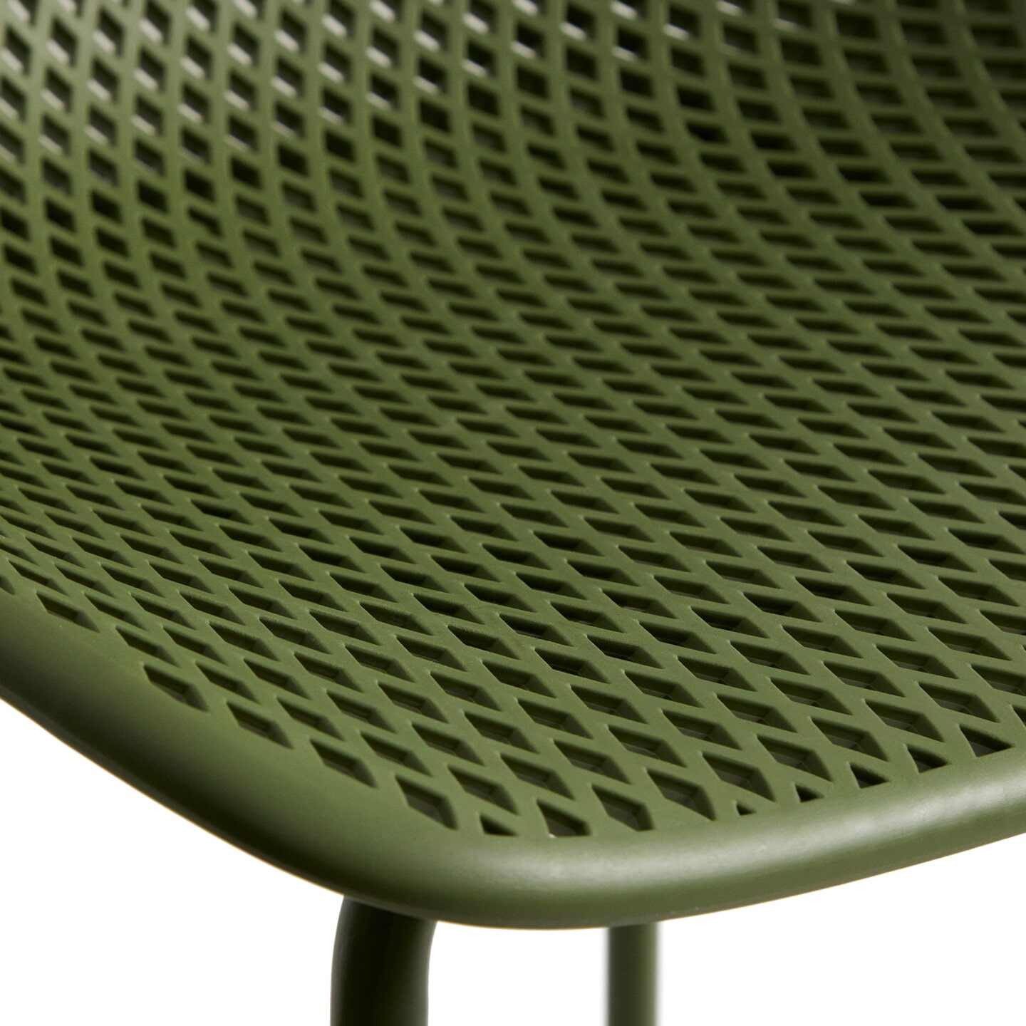 Kave Home Barkruk 'Quinby' kleur Groen (zithoogte 75cm)