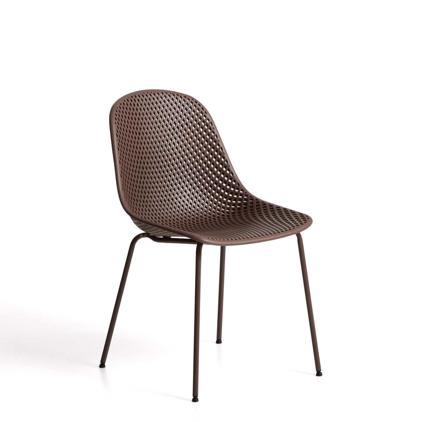 Kave Home Tuinstoel 'Quinby' kleur Bruin