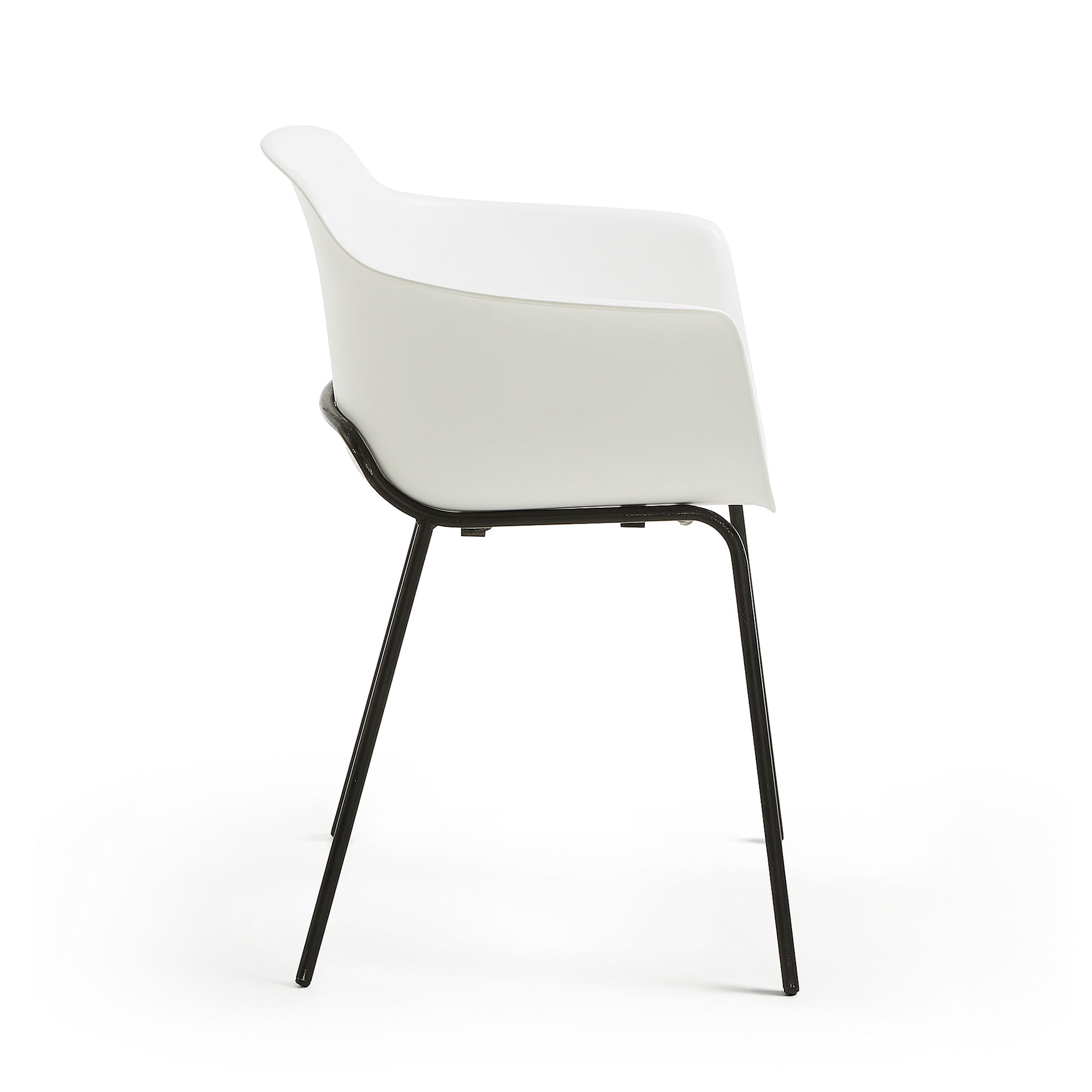 Kave Home Eetkamerstoel 'Maruto' kleur Wit