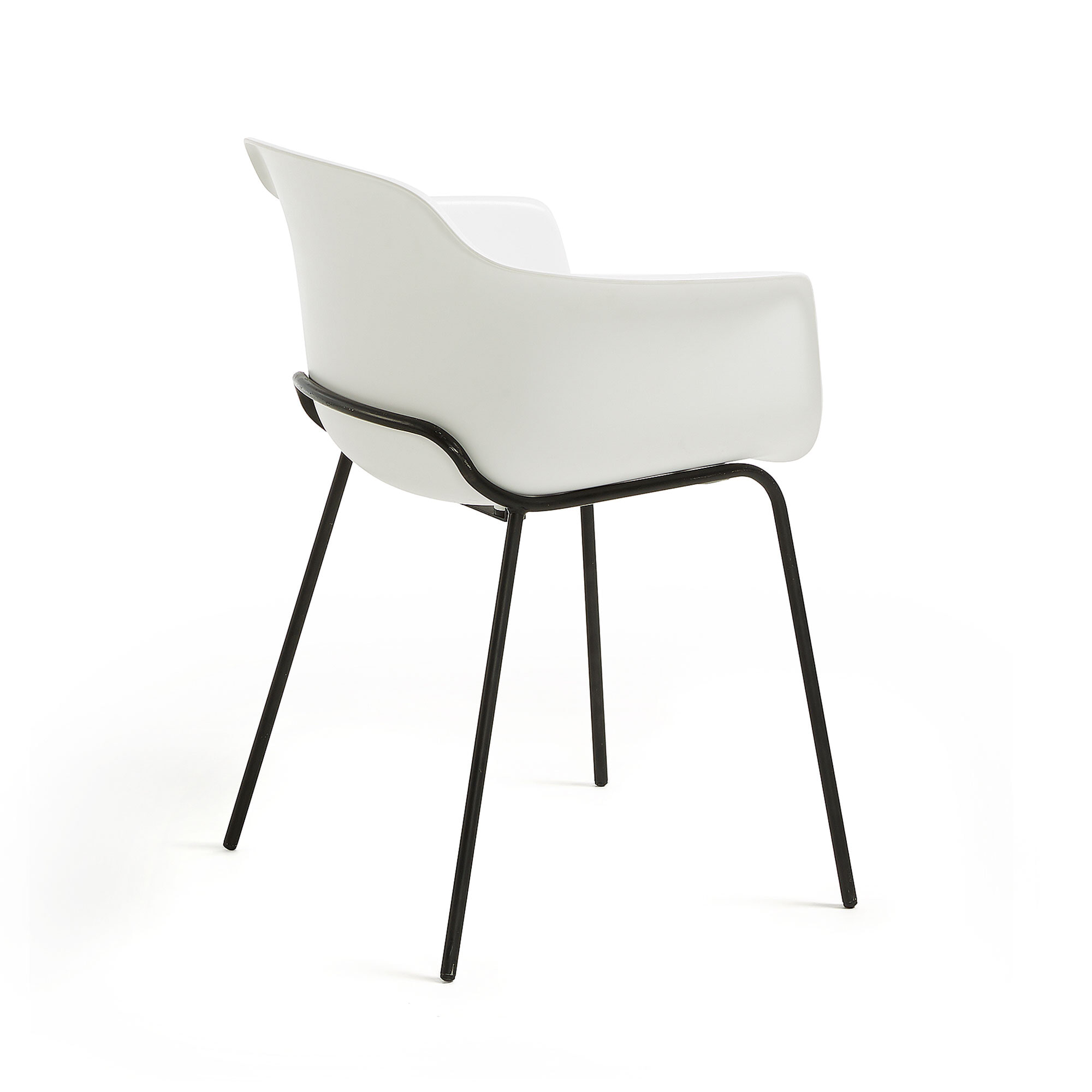 Kave Home Eetkamerstoel 'Maruto' kleur Wit
