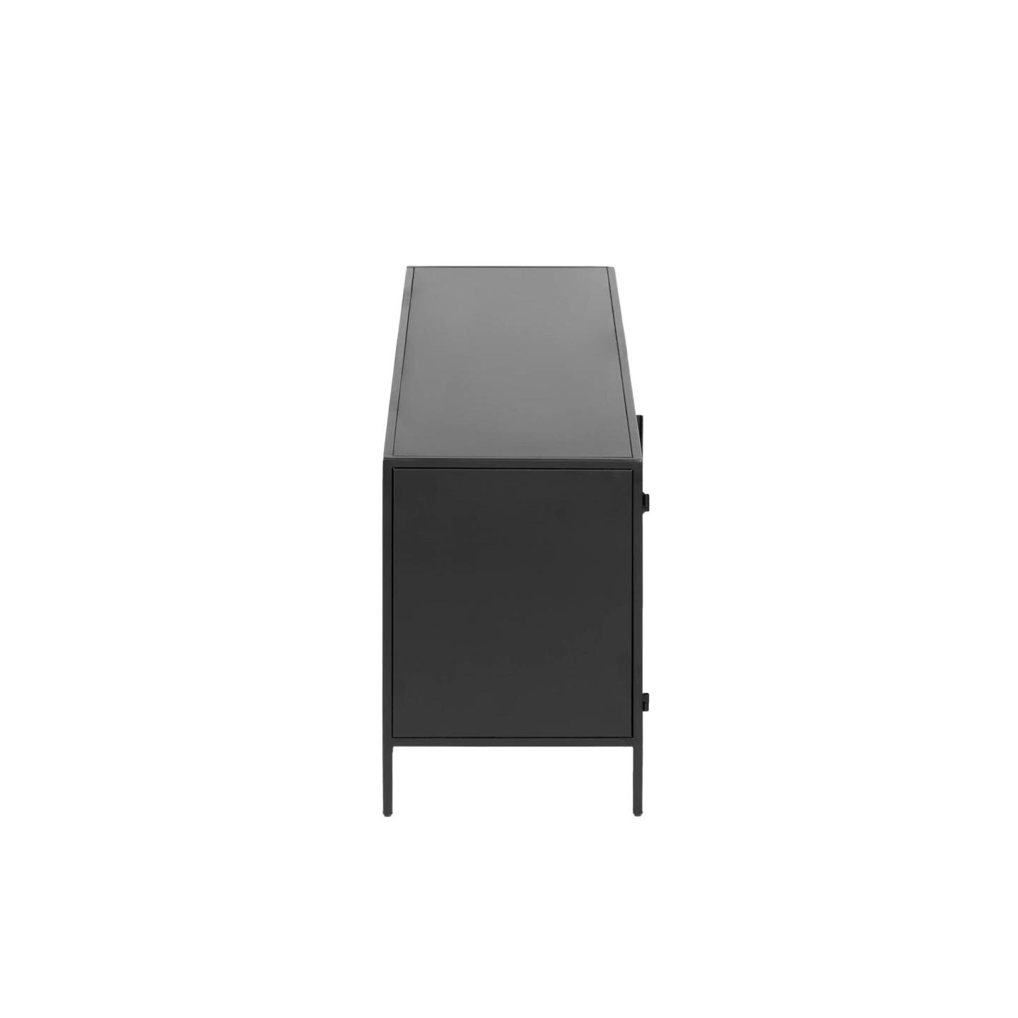 Kave Home TV-meubel 'Shantay' Zwart metaal, 150cm