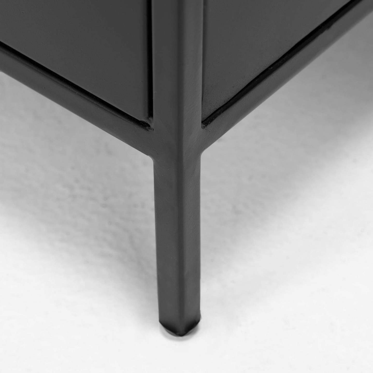 Kave Home TV-meubel 'Shantay' Zwart metaal, 150cm