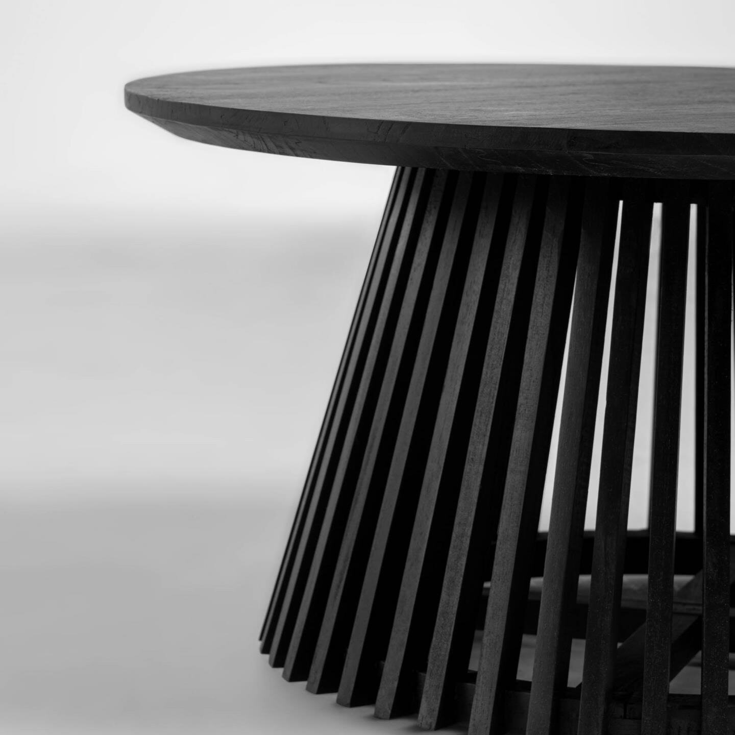 Kave Home Salontafel 'Jeanette' Ø80cm, kleur Zwart