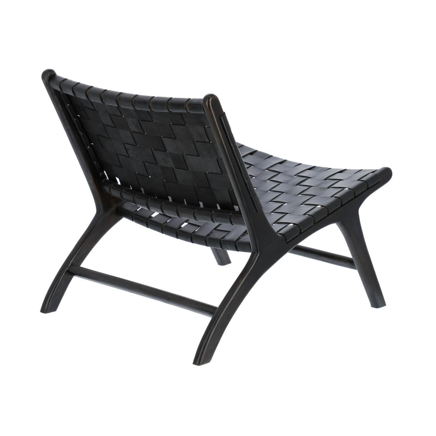 Kave Home Fauteuil 'Calixta', kleur Zwart