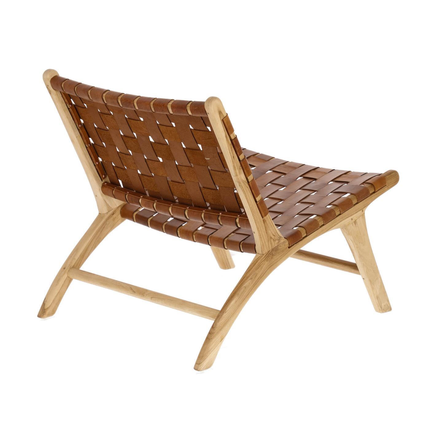 Kave Home Fauteuil 'Calixta', kleur Bruin