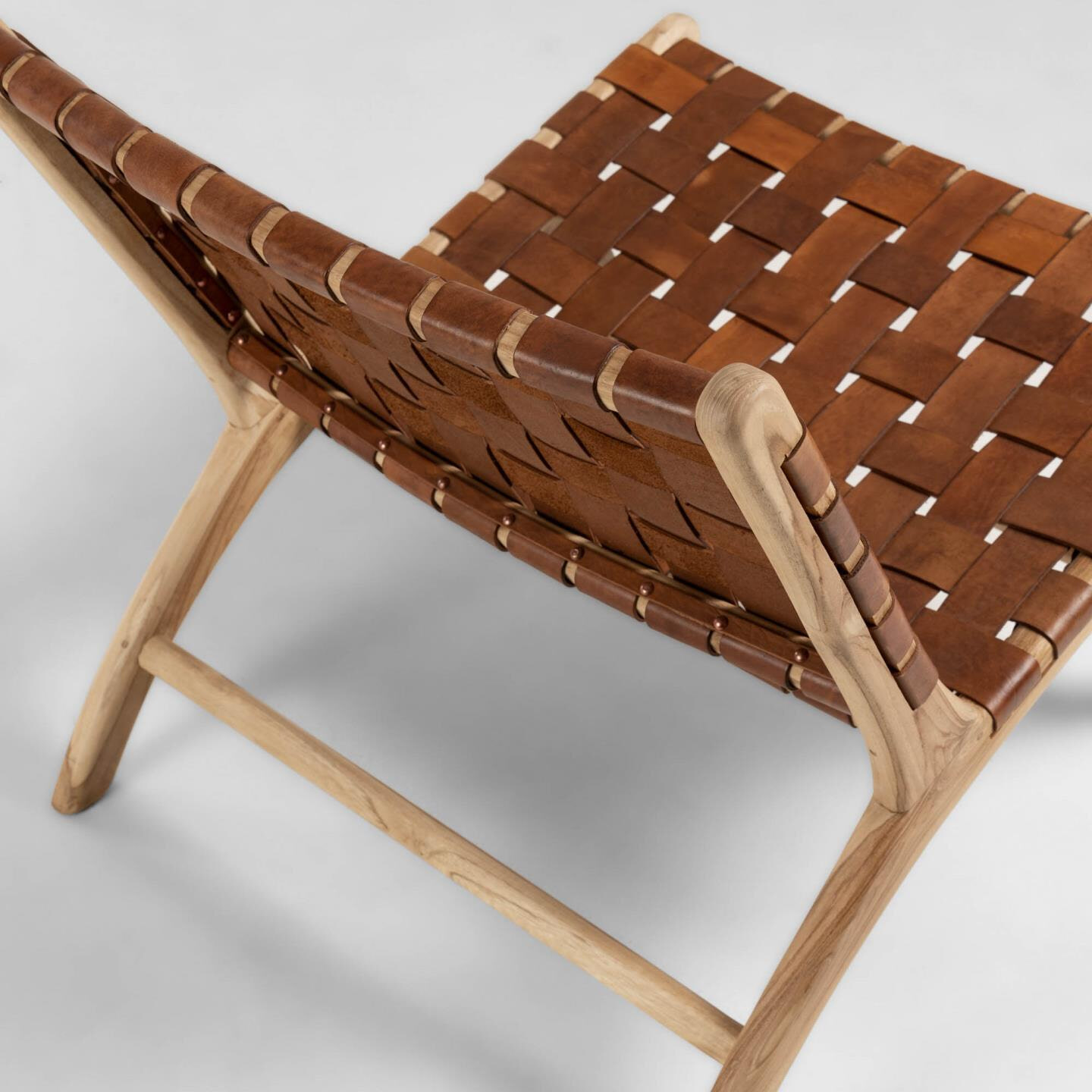 Kave Home Fauteuil 'Calixta', kleur Bruin