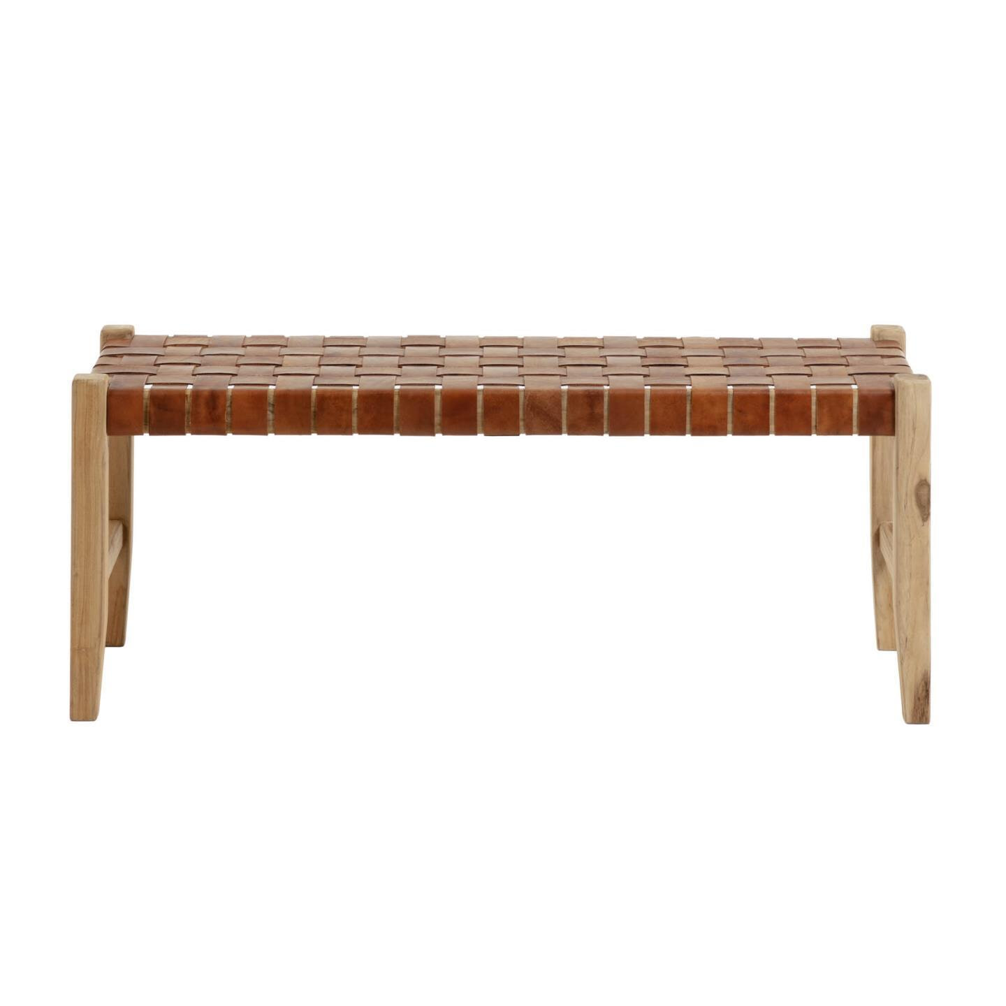 Kave Home Halbank 'Calixta' 120cm, kleur Bruin