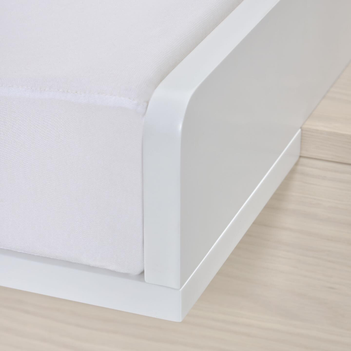 Kave Home Barrier 'Nunila' 72 x 55cm, kleur Wit