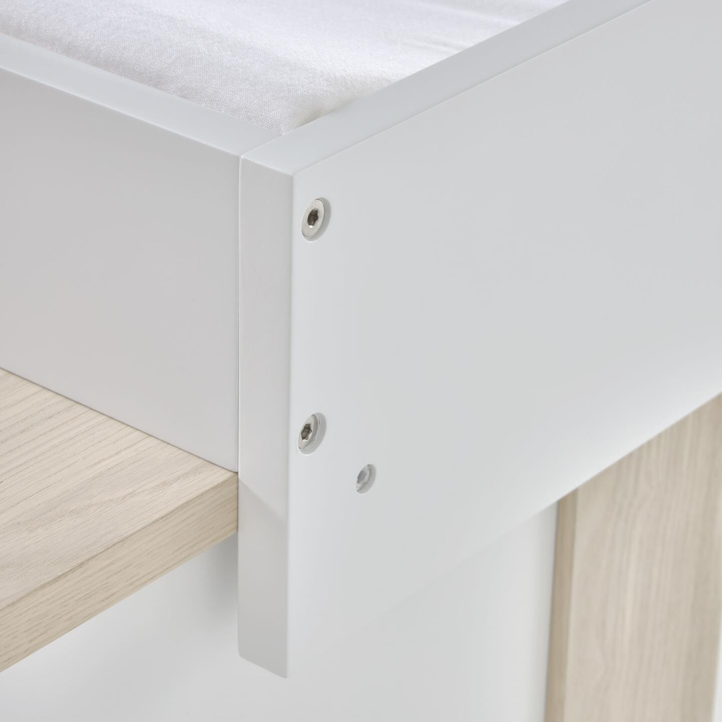 Kave Home Barrier 'Nunila' 72 x 55cm, kleur Wit