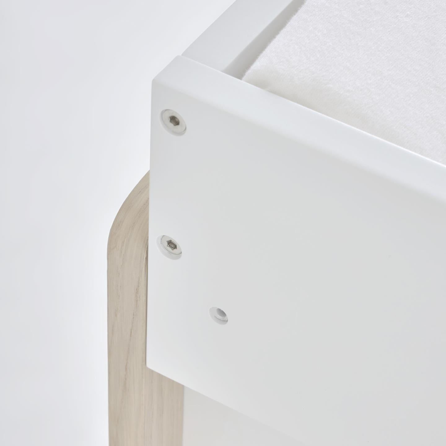 Kave Home Barrier 'Nunila' 72 x 55cm, kleur Wit