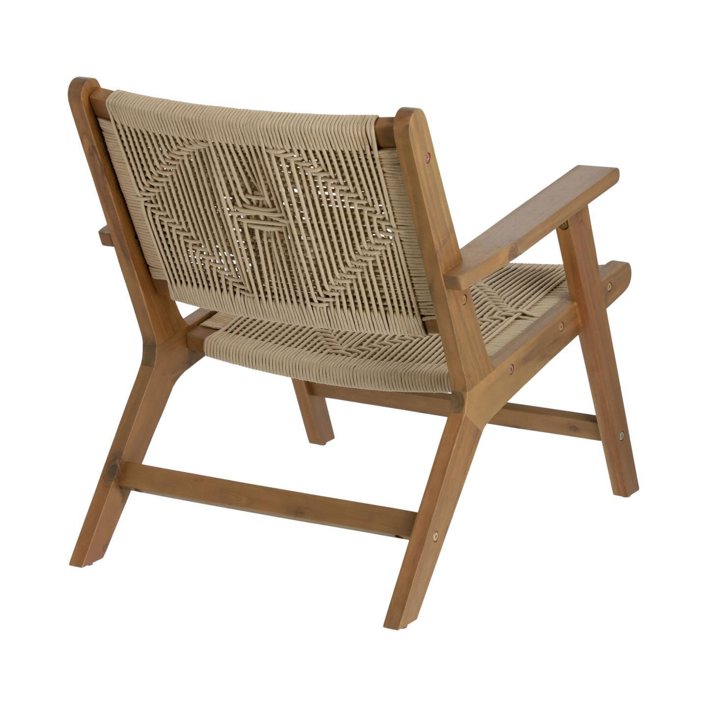 Kave Home Fauteuil 'Geralda', kleur Bruin