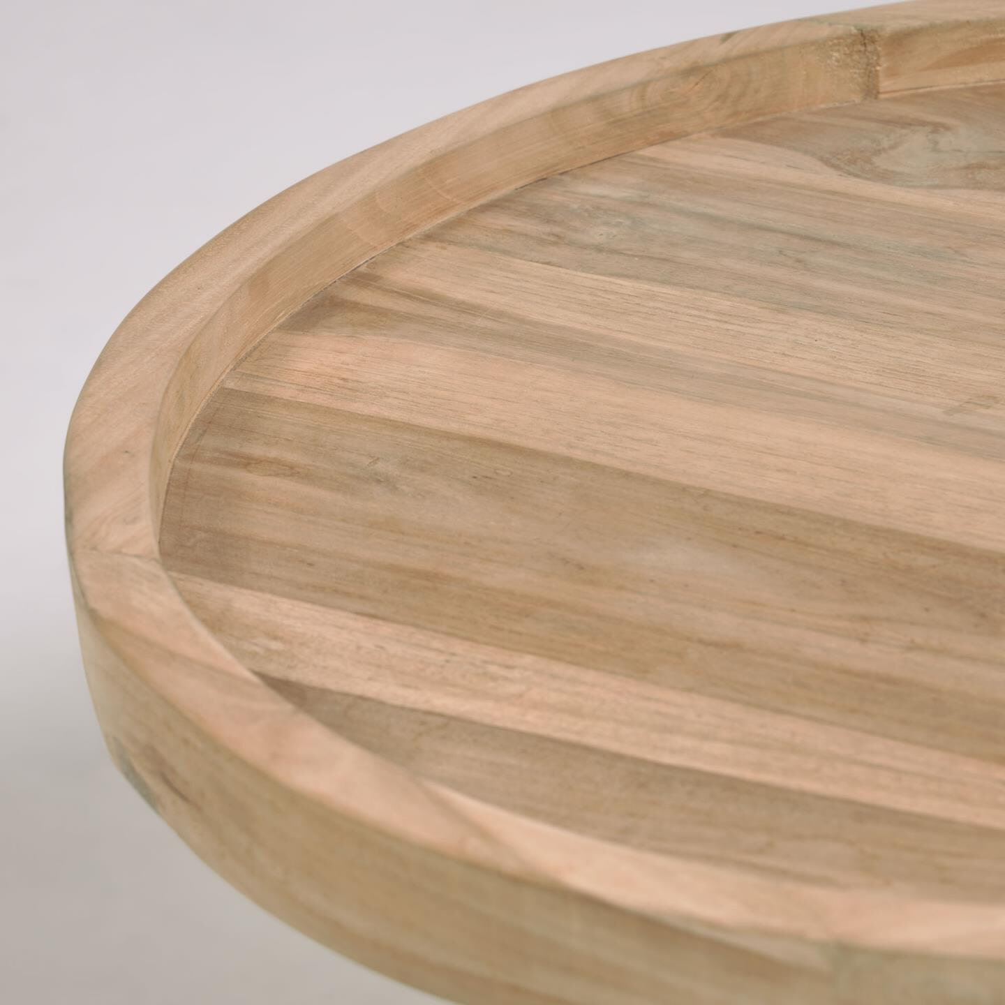 Kave Home Bijzettafel 'Glenda' 55cm, Teakhout