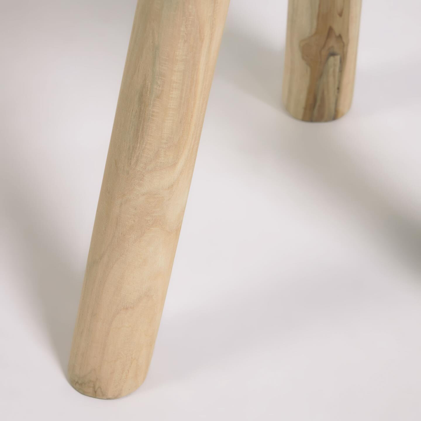 Kave Home Bijzettafel 'Glenda' 35cm, Teakhout