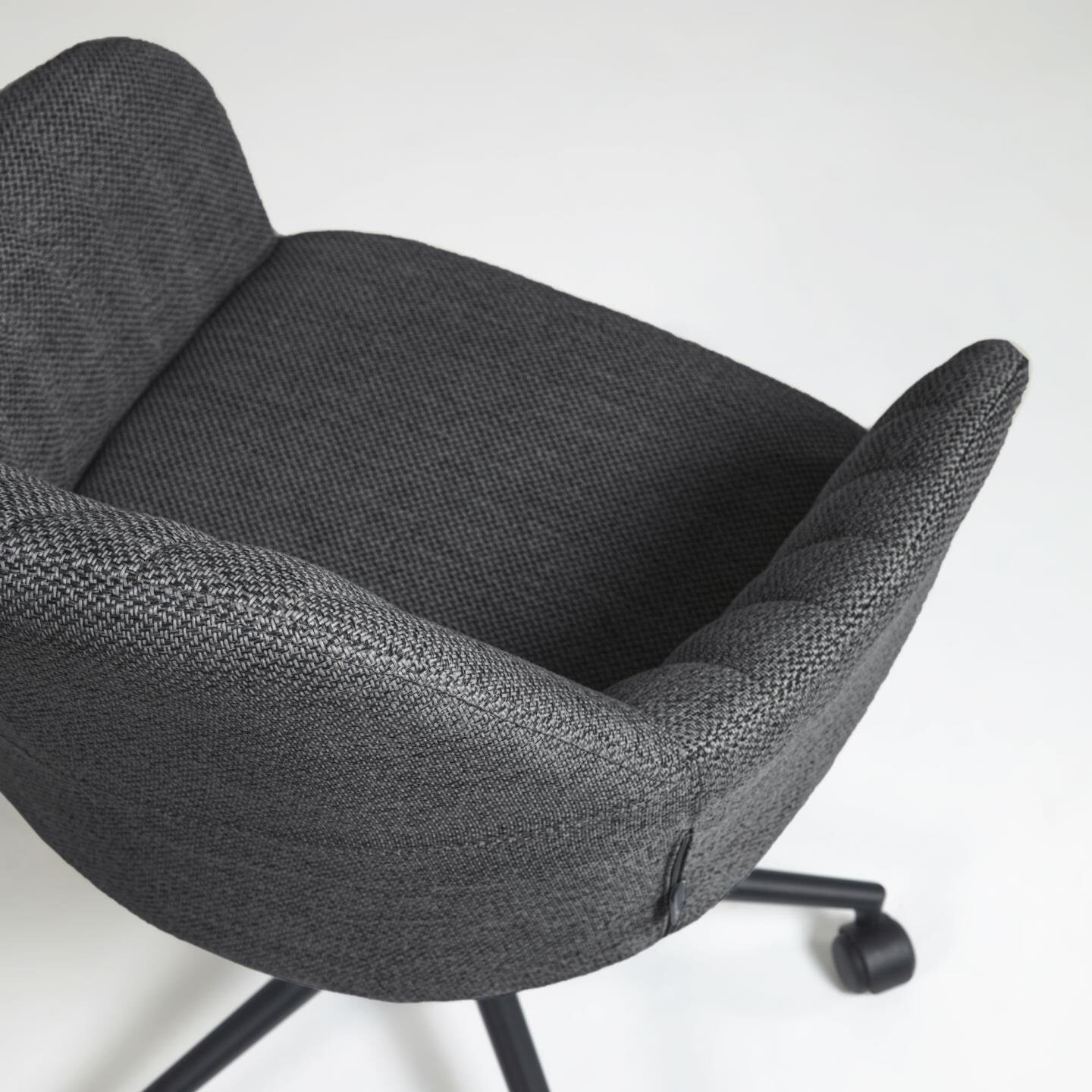 Kave Home Bureaustoel 'Maddina' kleur Donkergrijs