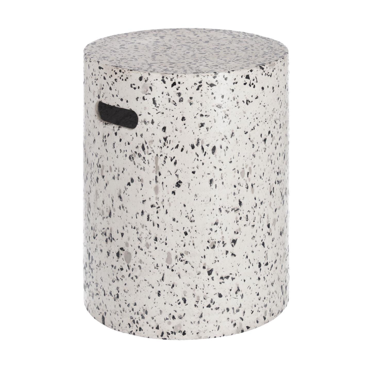 Kave Home Bijzettafel 'Jenell' 35cm, kleur Wit