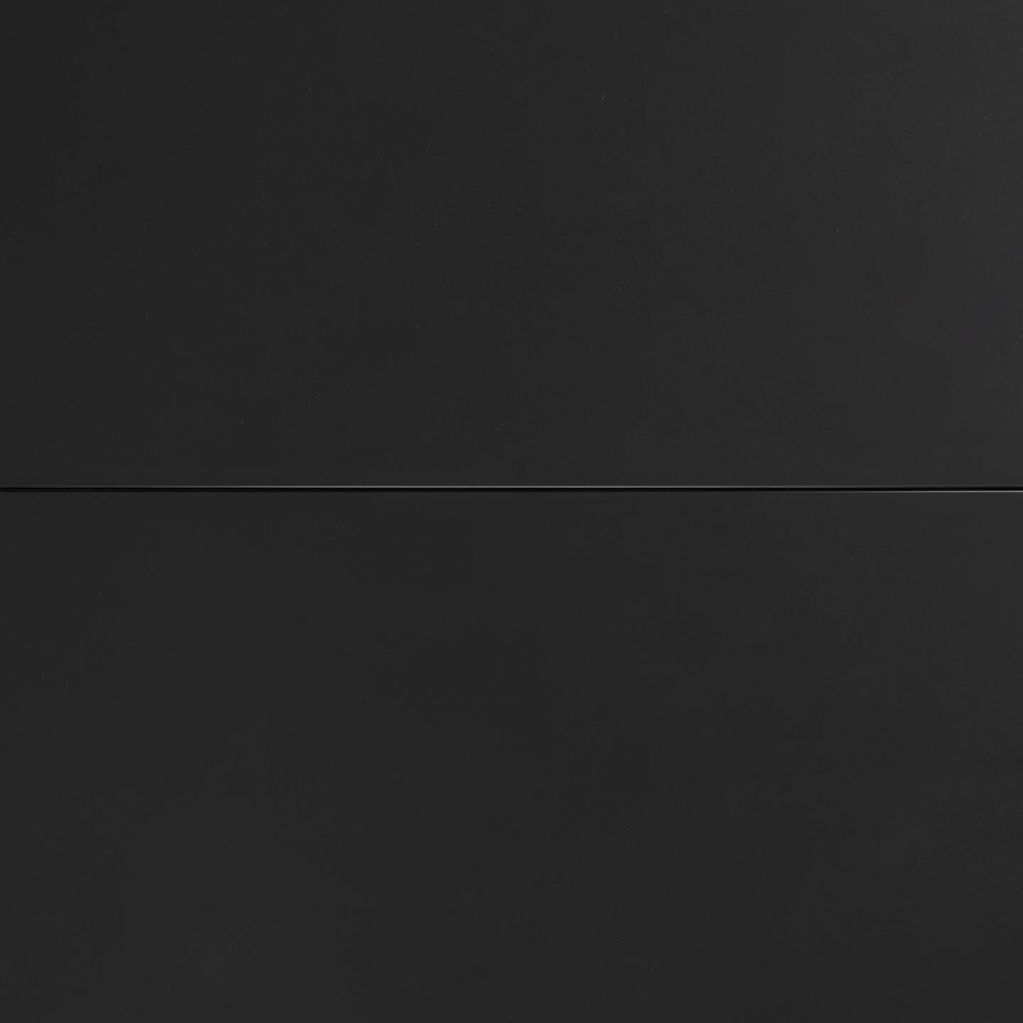 Kave Home Uitschuifbare Eettafel 'Atminda' 160-210 x 90cm, kleur zwart glas