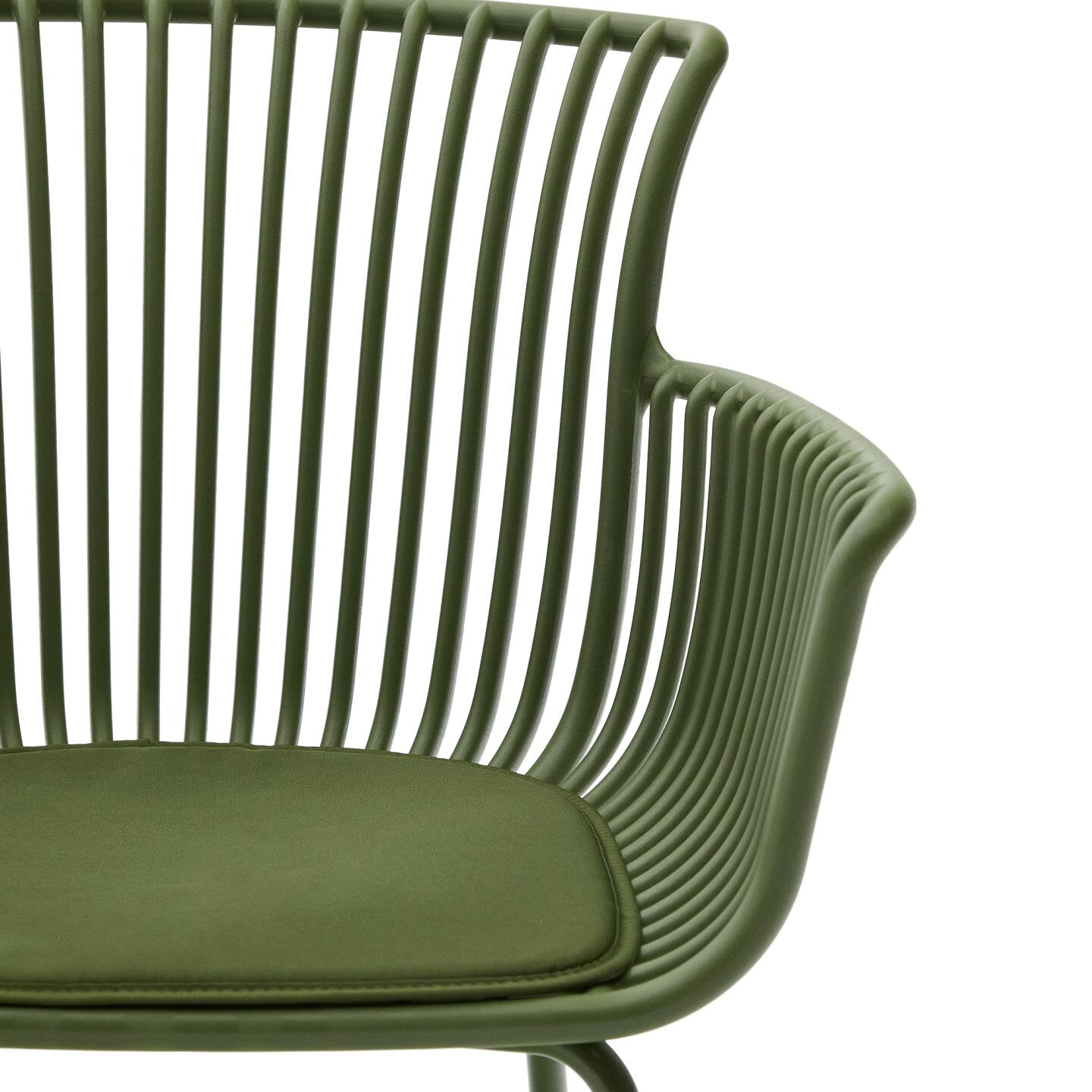 Kave Home Tuinstoel 'Surpika' Kunststof, kleur Groen