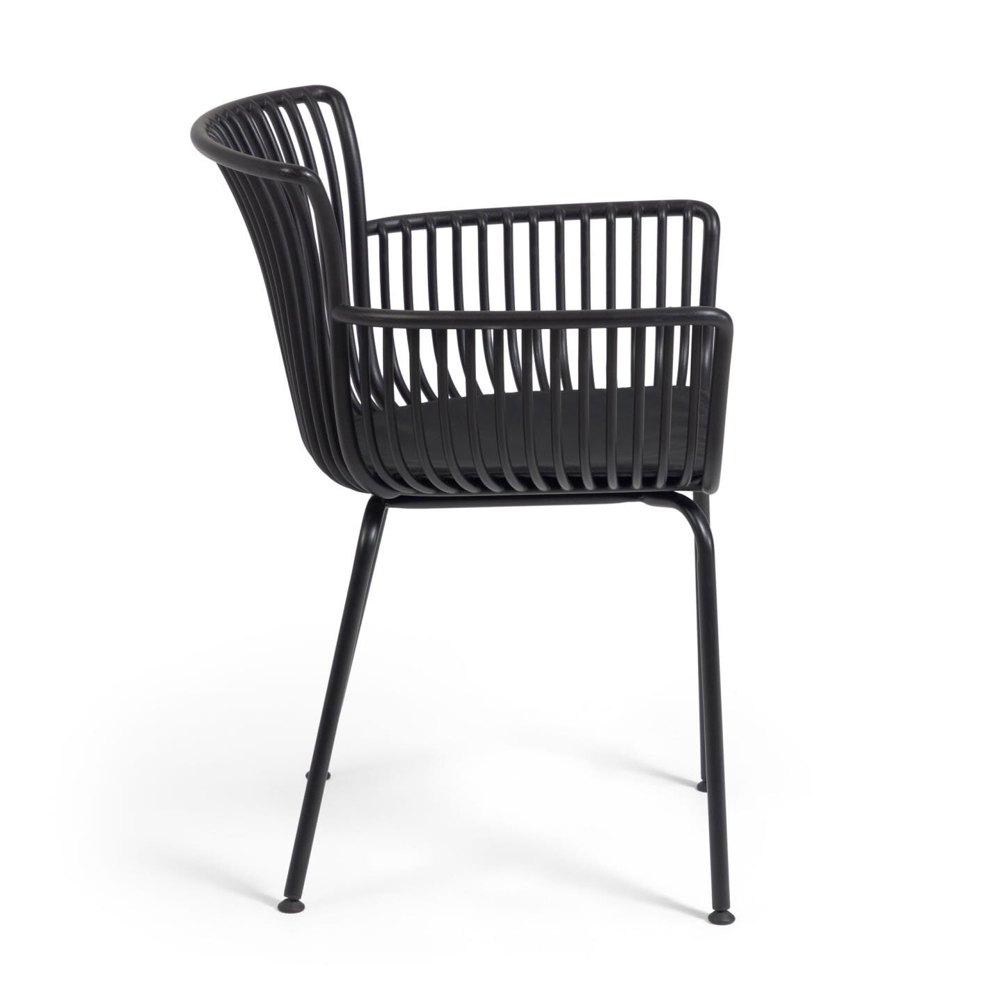 Kave Home Tuinstoel 'Surpika', kleur Zwart