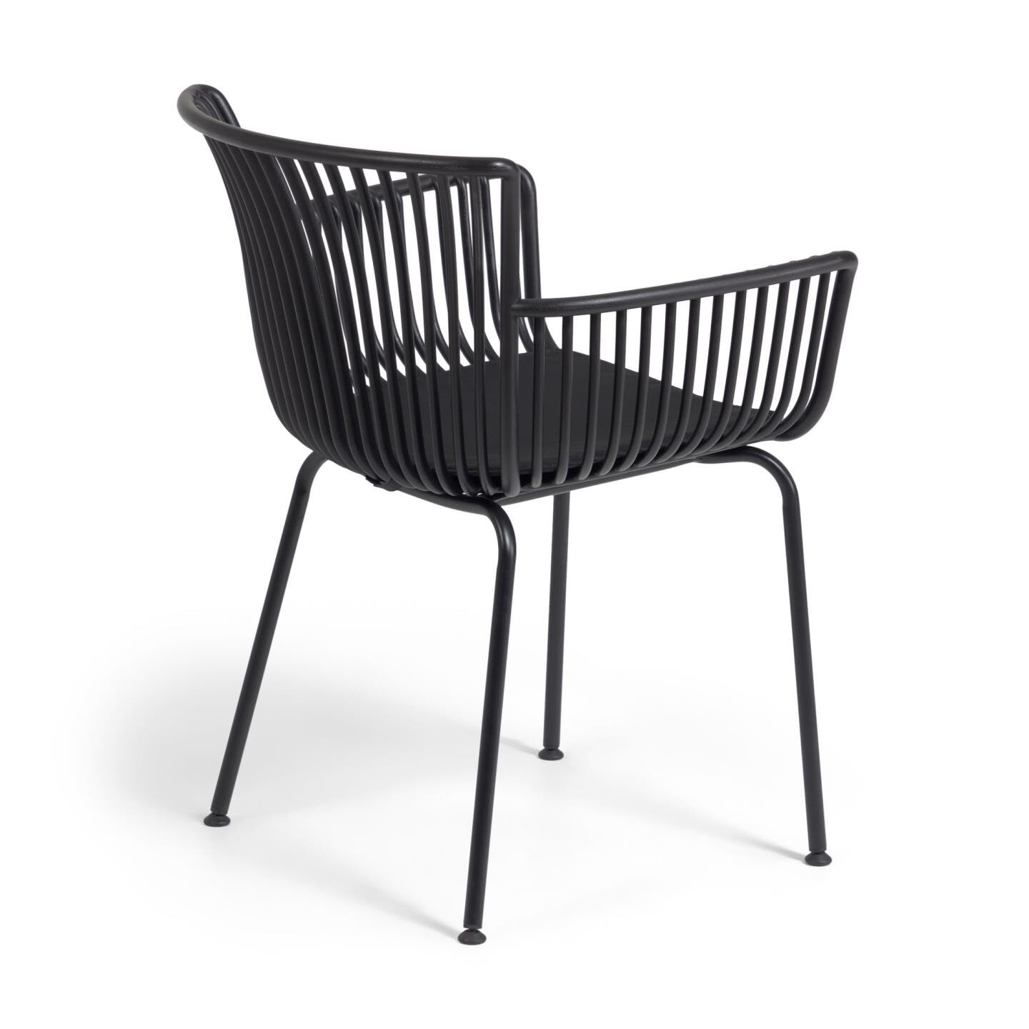 Kave Home Tuinstoel 'Surpika', kleur Zwart