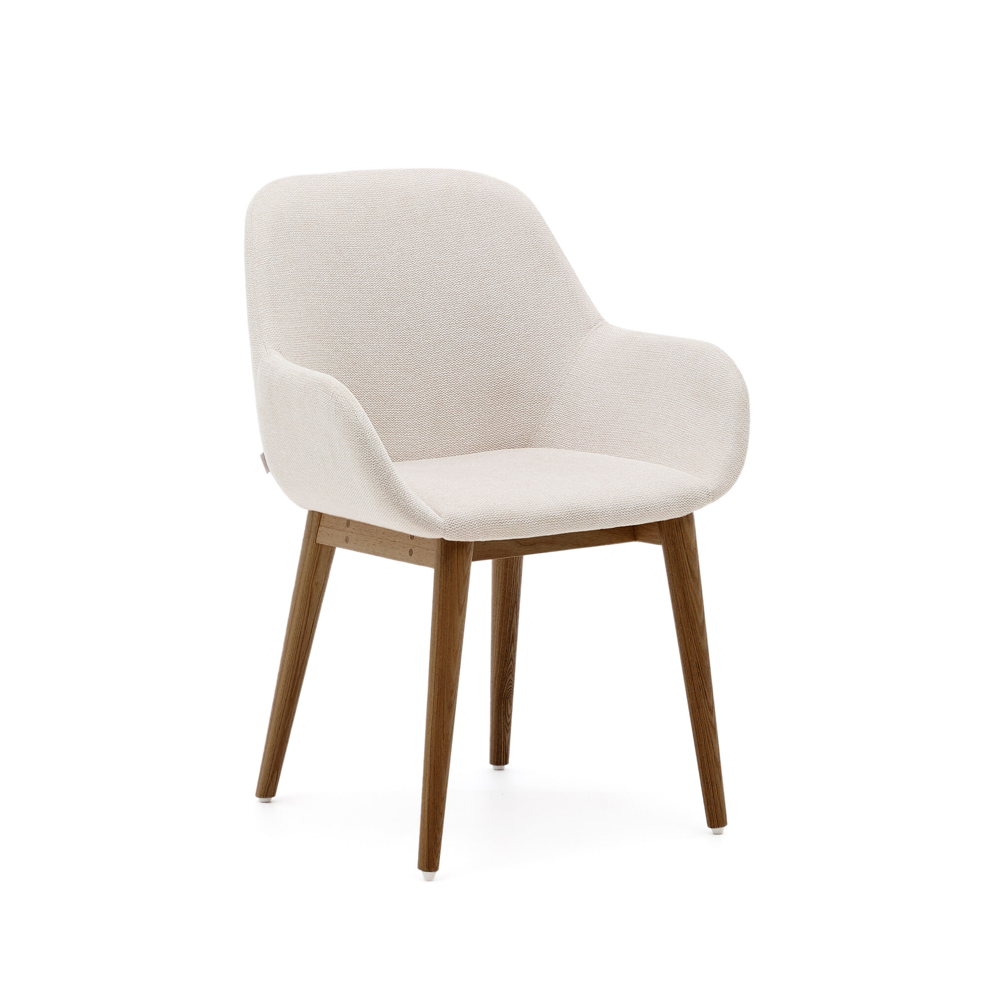 Kave Home Eetkamerstoel 'Konna' kleur Beige