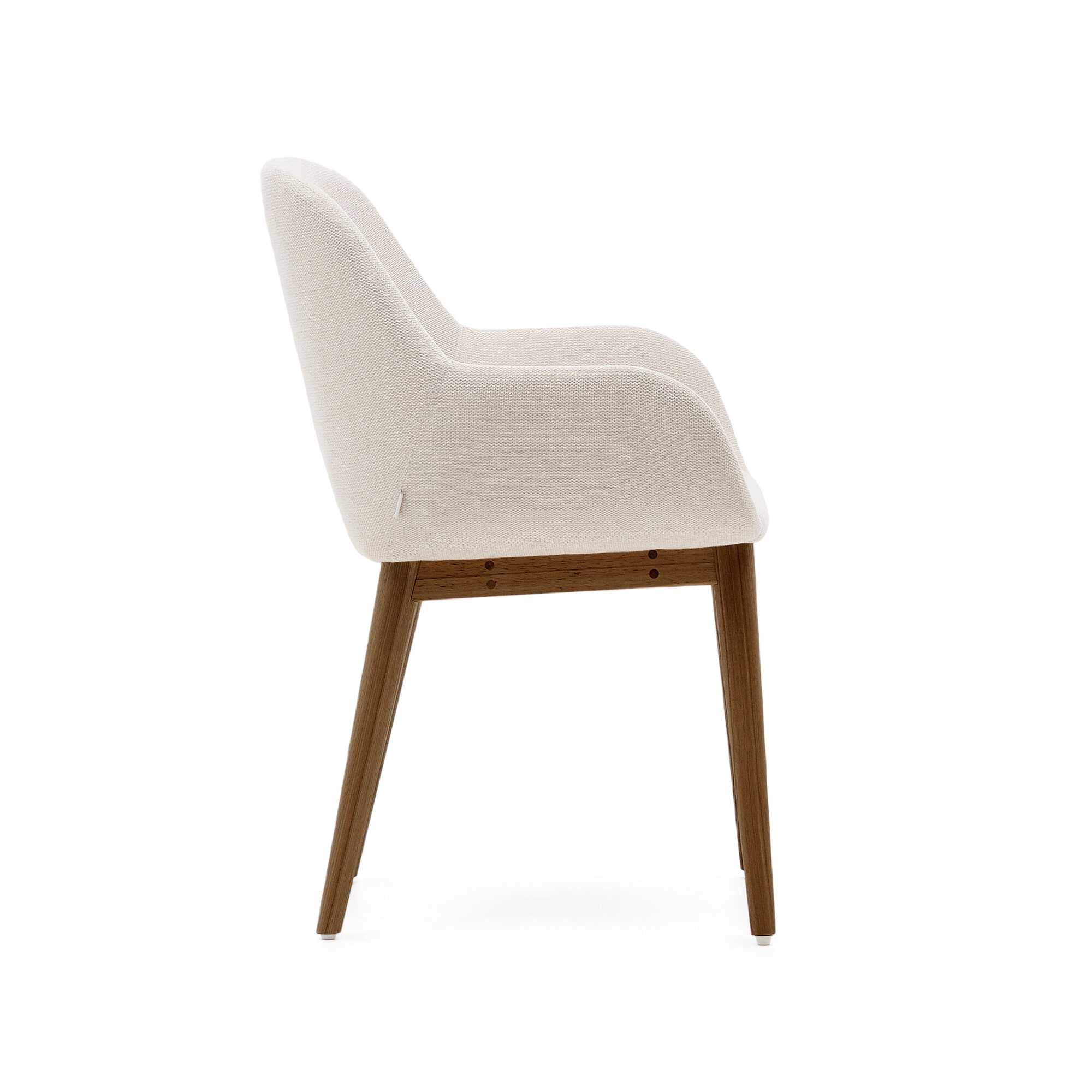 Kave Home Eetkamerstoel 'Konna' kleur Beige