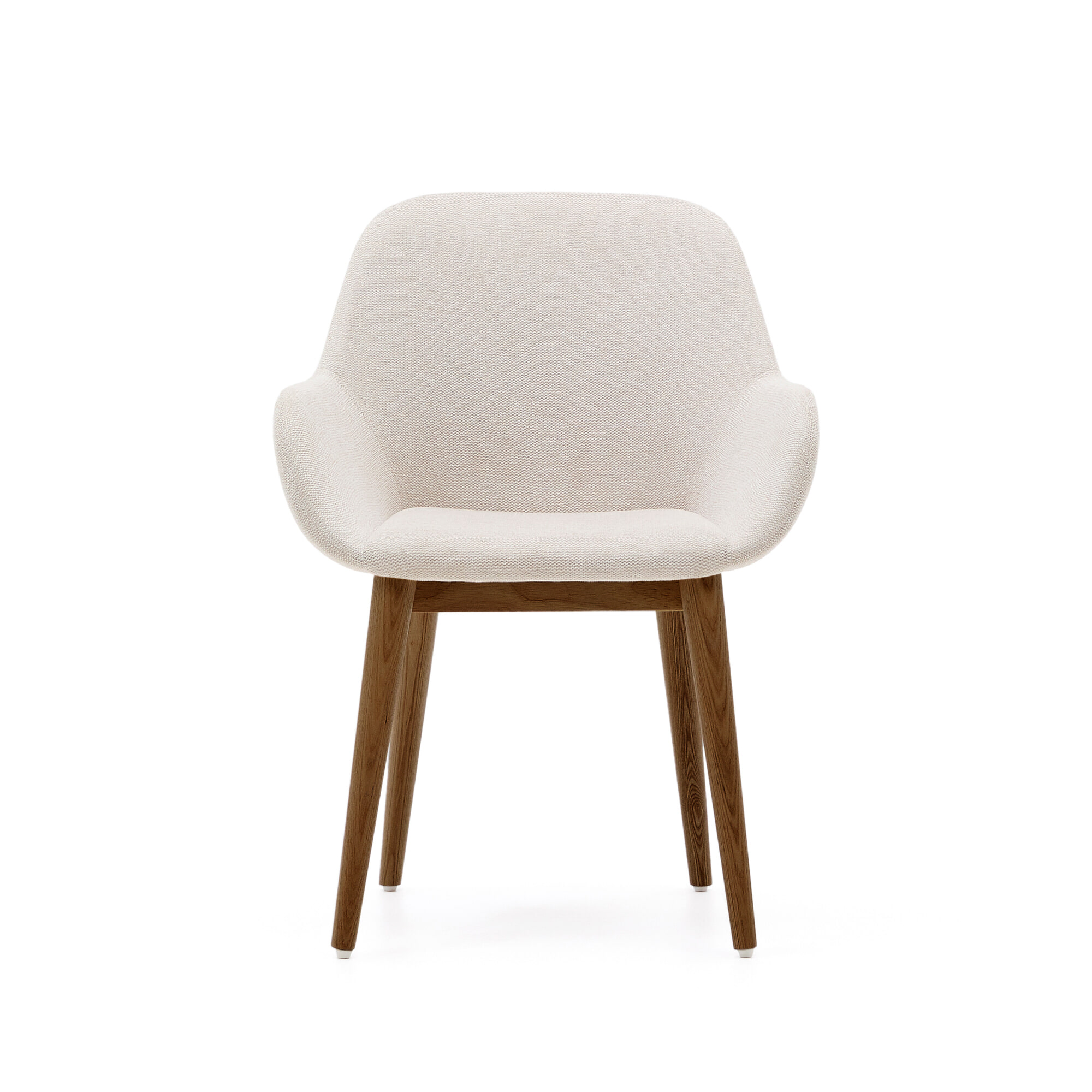 Kave Home Eetkamerstoel 'Konna' kleur Beige