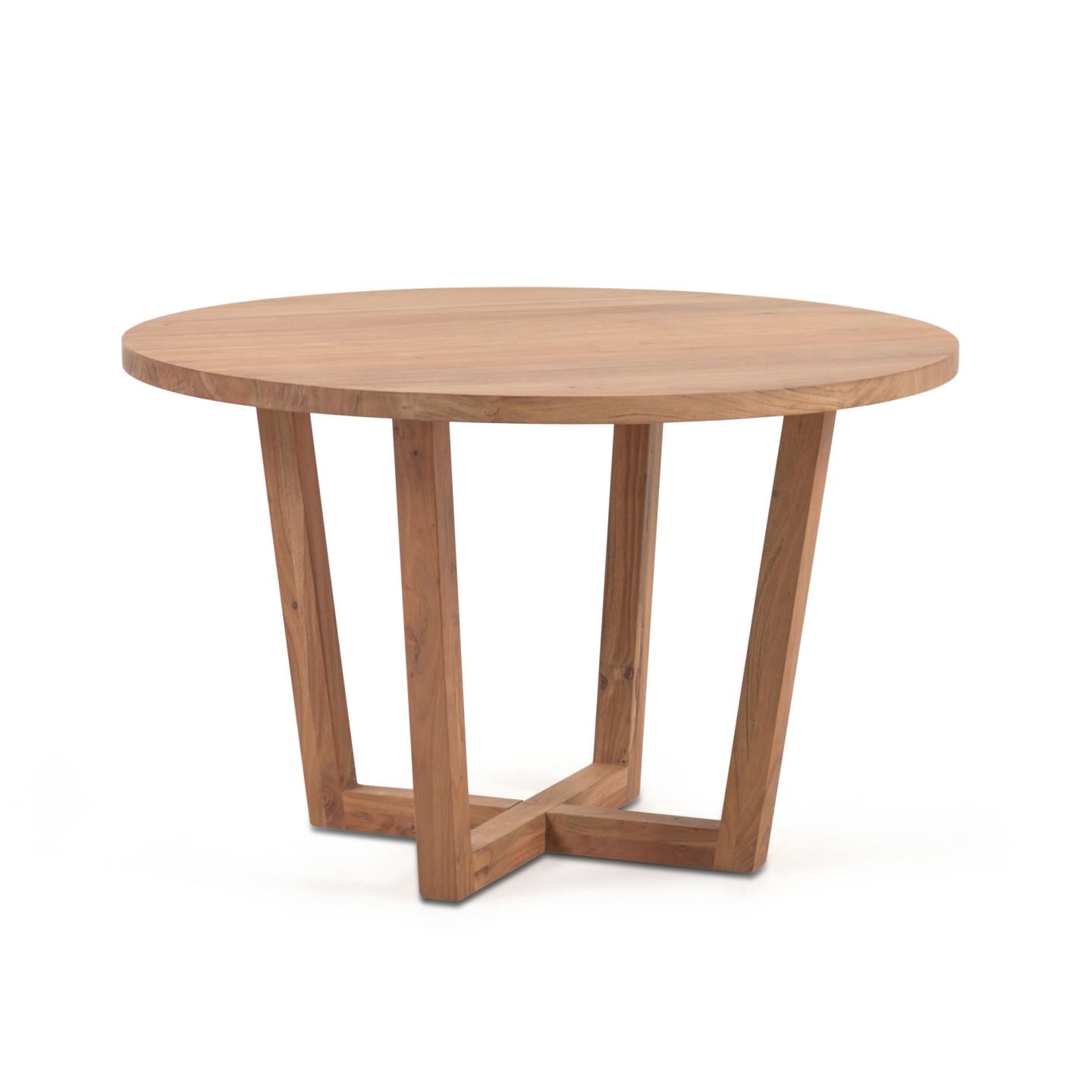 Kave Home Ronde Eettafel 'Nahla' Acaciahout, 120cm
