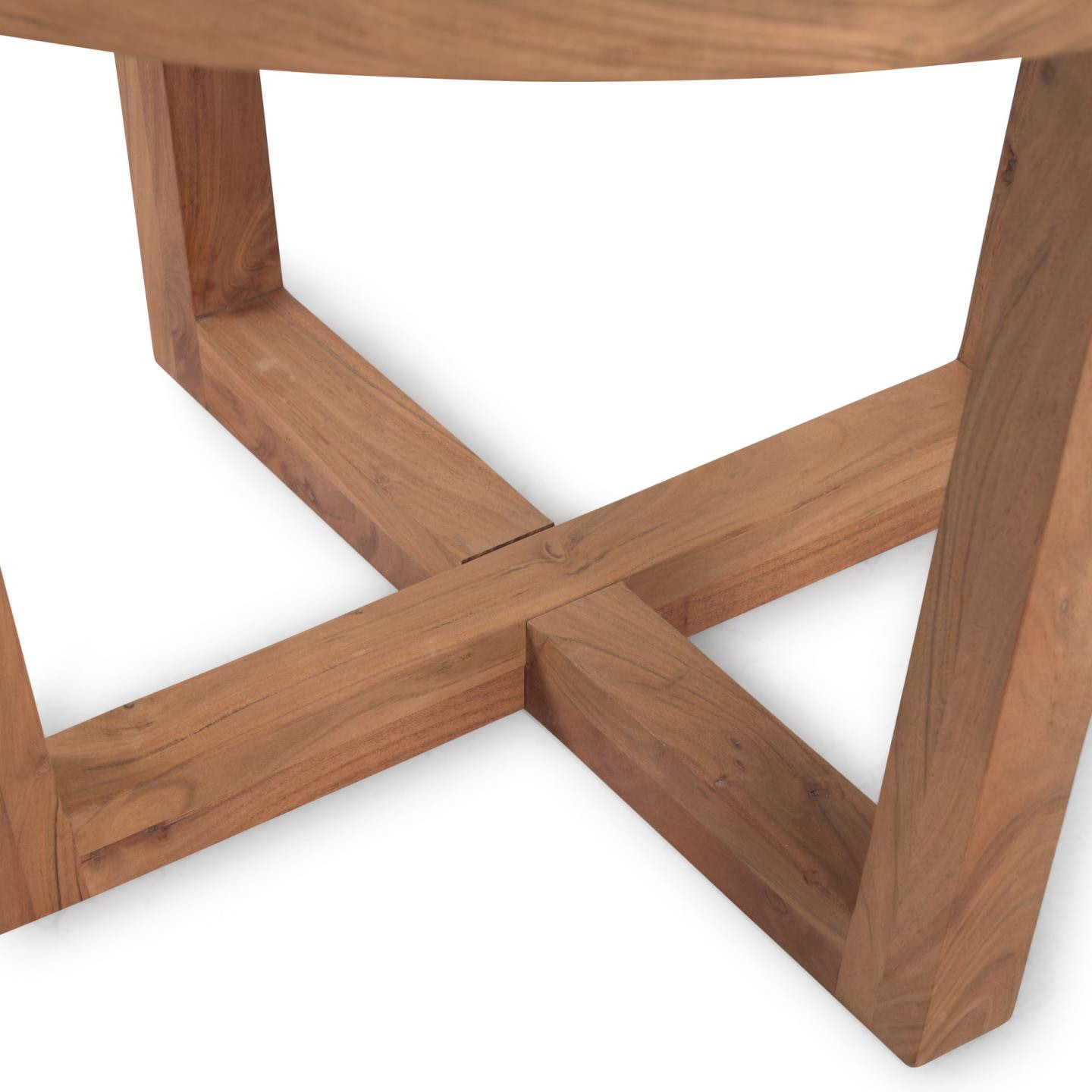 Kave Home Ronde Eettafel 'Nahla' Acaciahout, 120cm